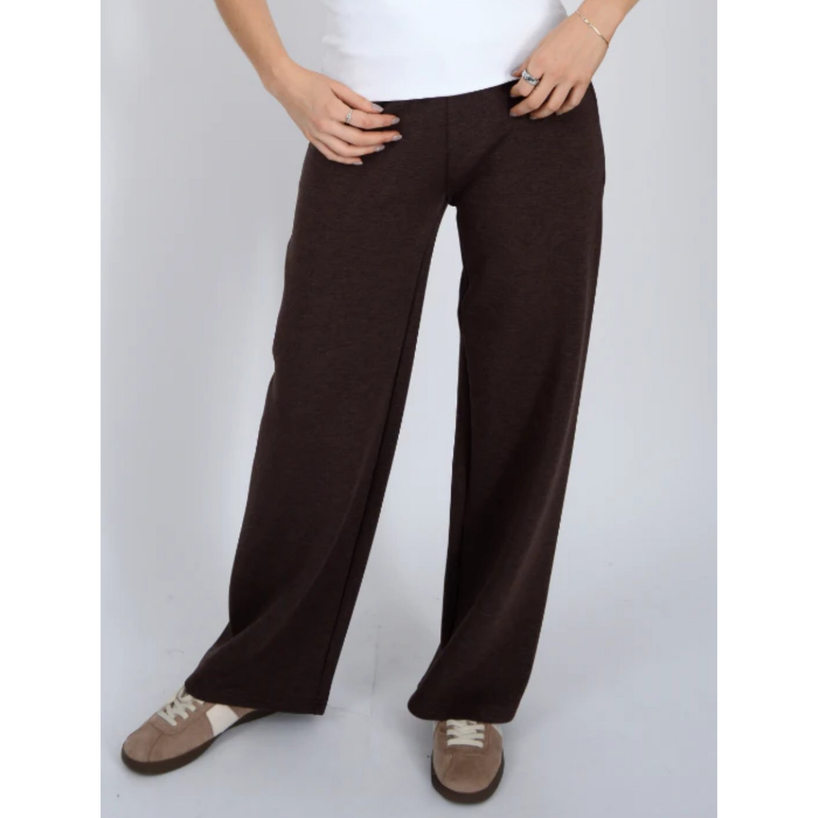 RD Style Marissa Soft Knit Pant - Umber LAST ONE XS