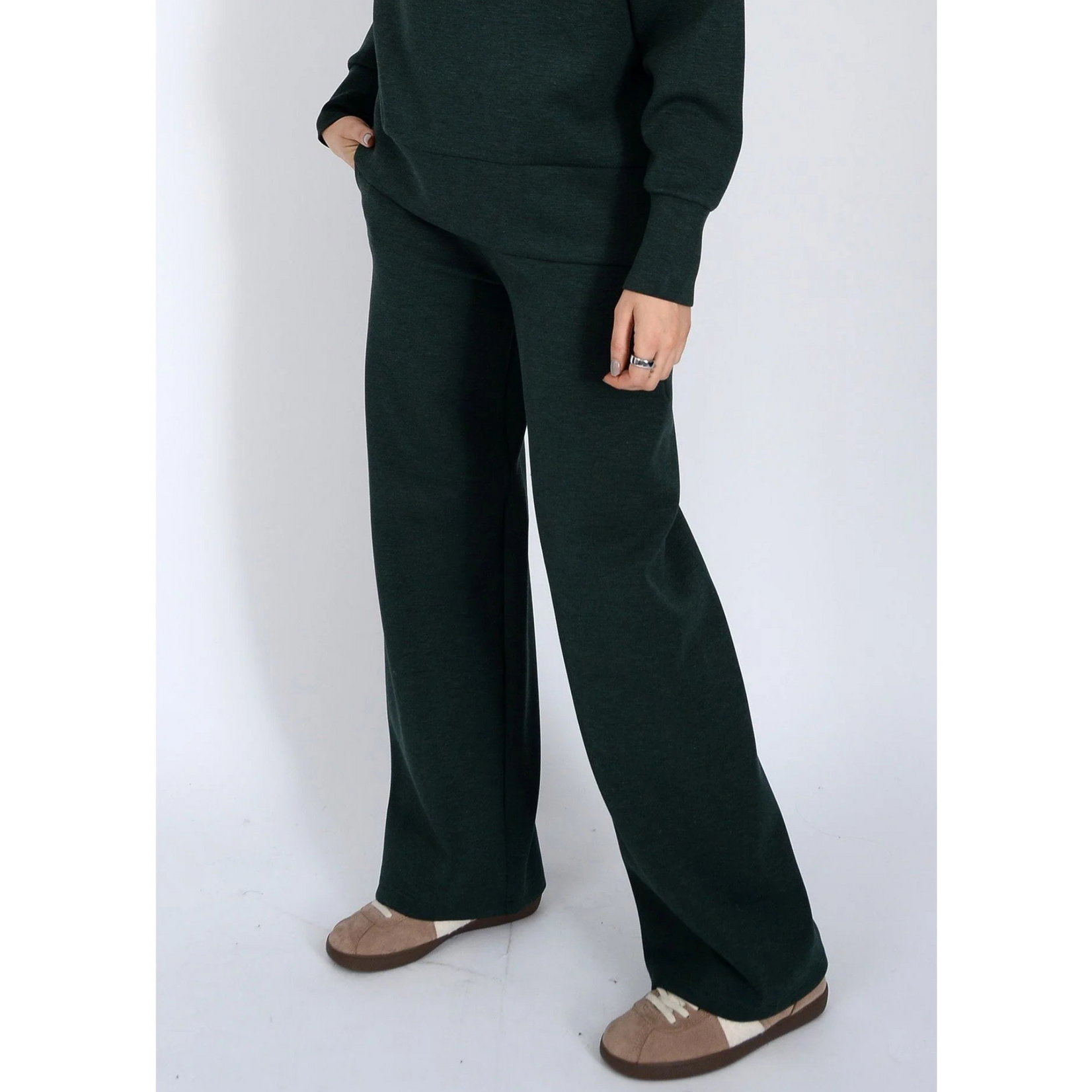 Marissa Soft Knit Pant - Pine