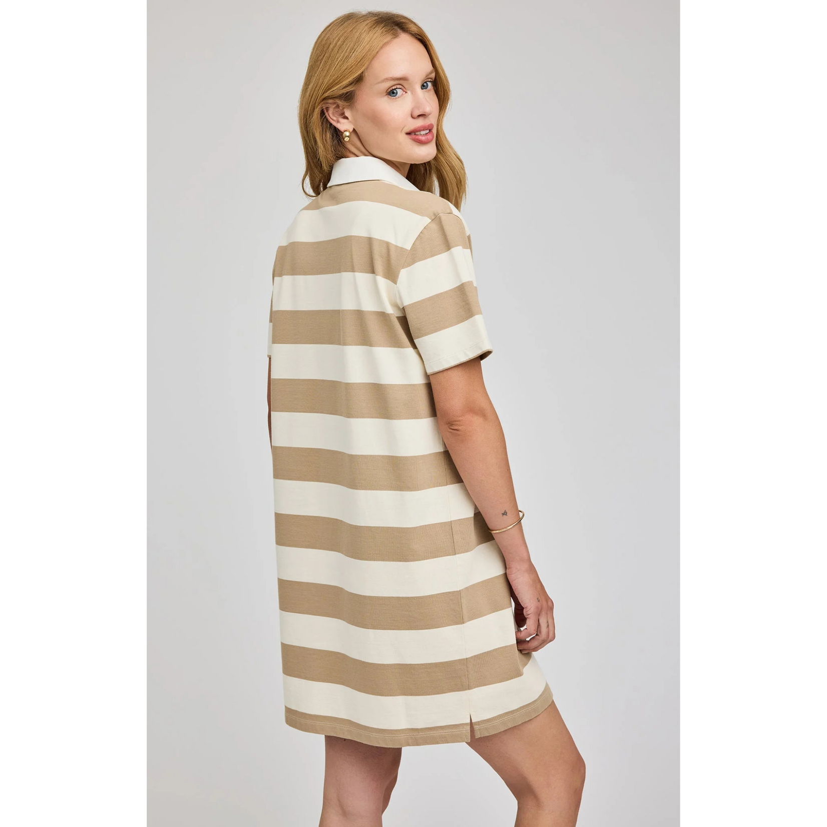 Gentle Fawn Colbie Polo Stripe Dress