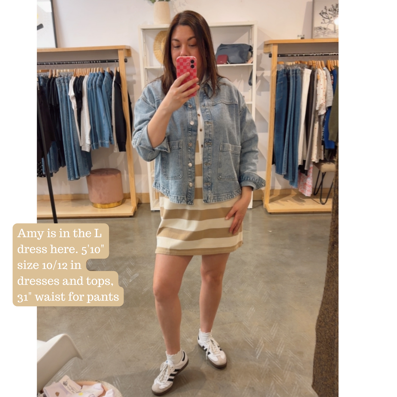 Gentle Fawn Colbie Polo Stripe Dress