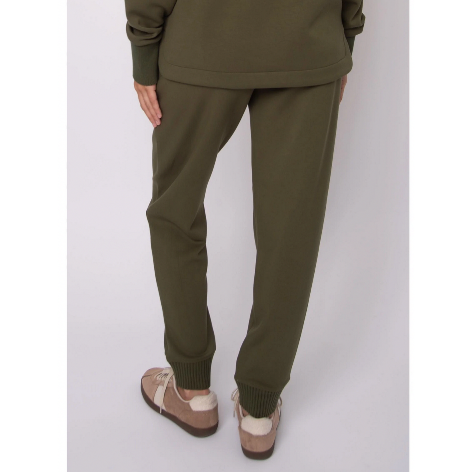 Joni Soft Knit Jogger - Olive