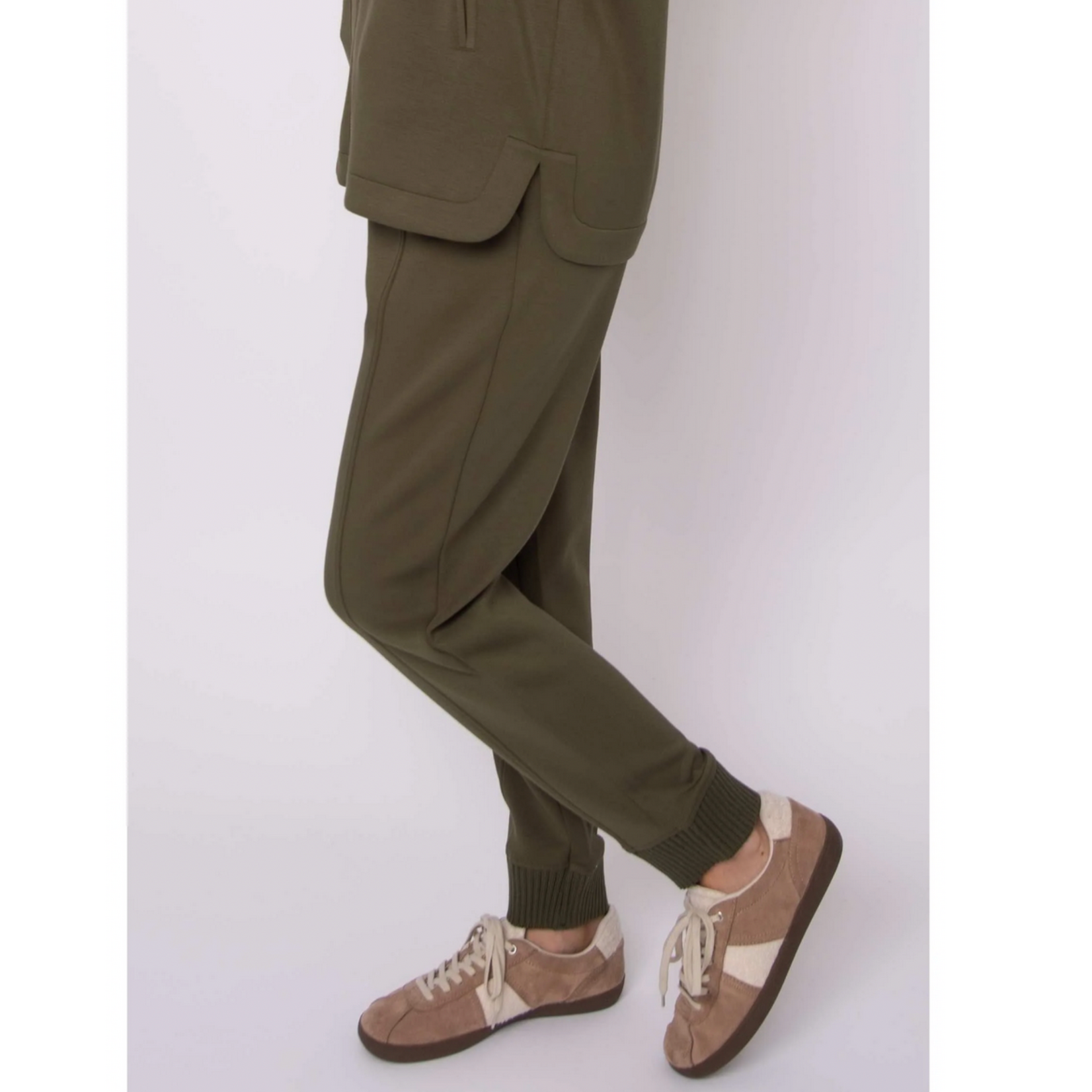 RD Style Joni Soft Knit Jogger - Olive