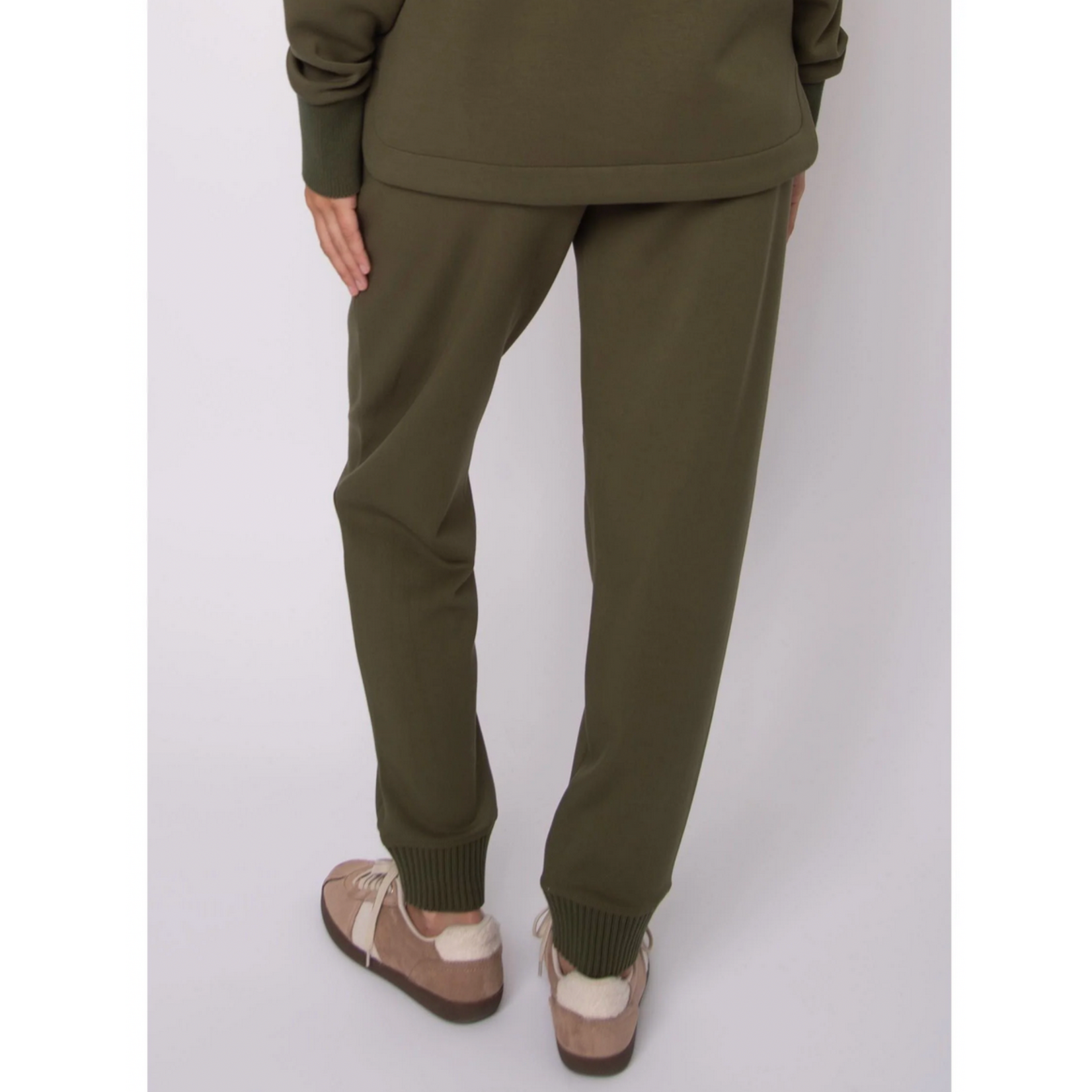 Joni Soft Knit Jogger - Olive