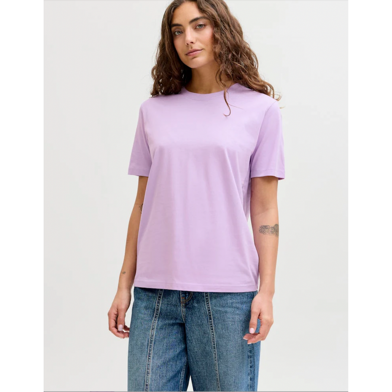 JJXX Anna Every Tee - Lavender Haze