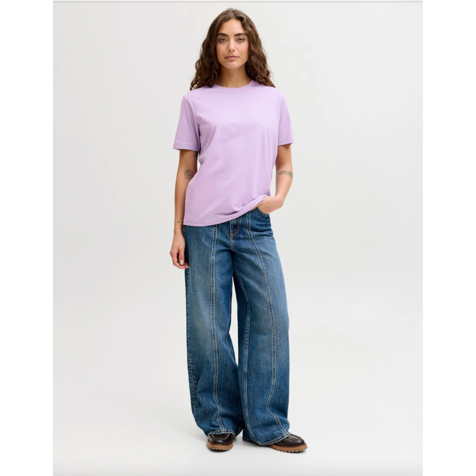 JJXX Anna Every Tee - Lavender Haze