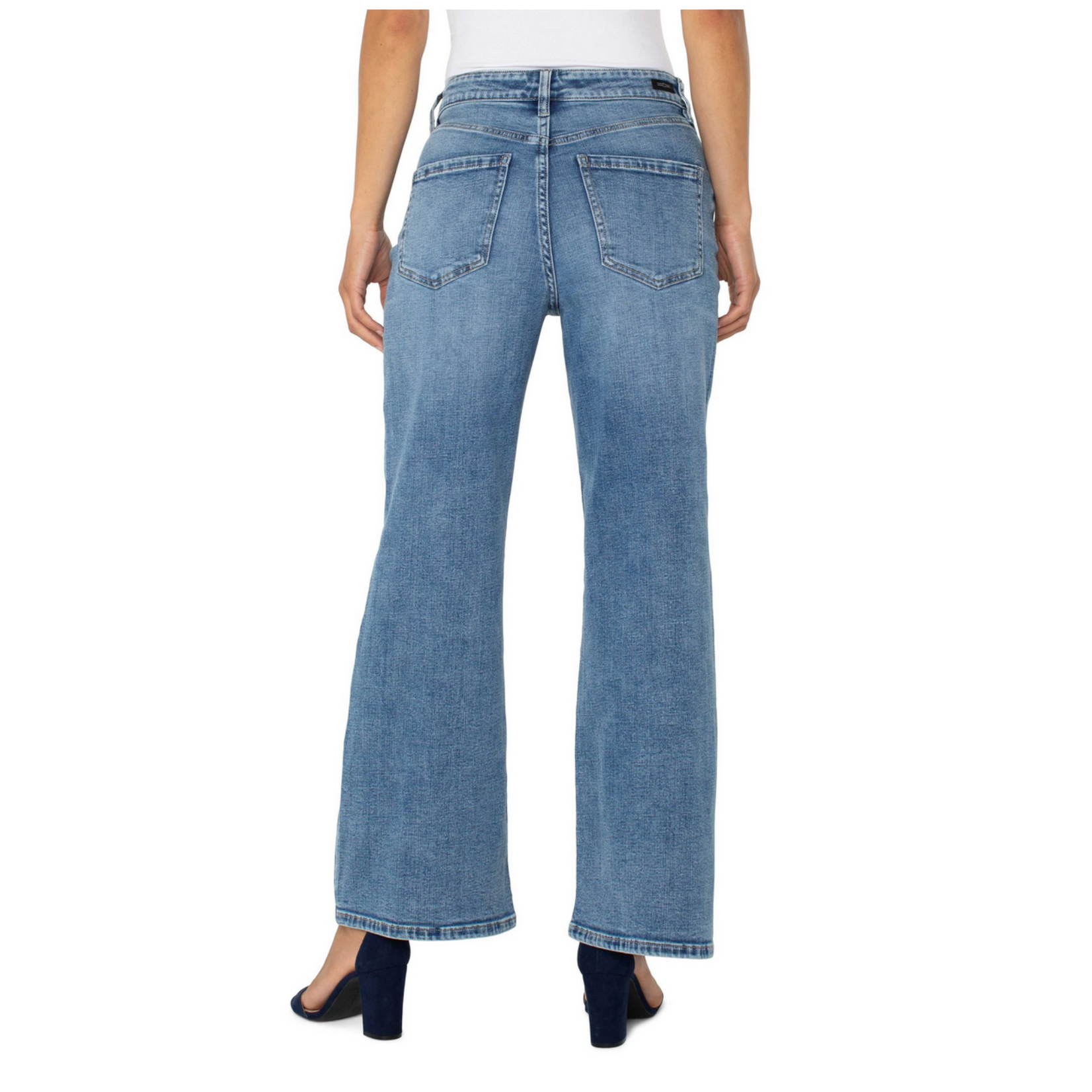 Liverpool Stride Hi Rise Wide Leg