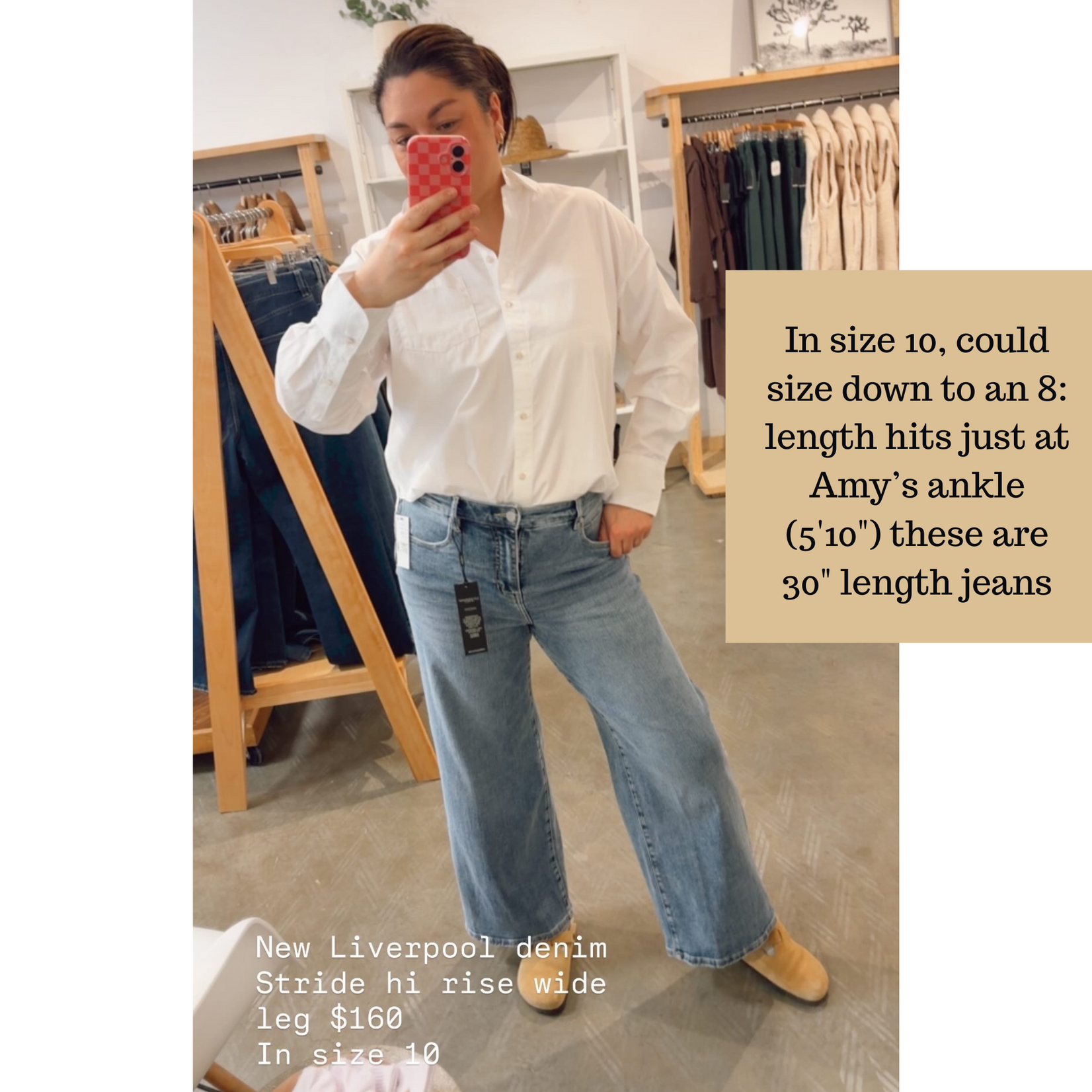 Liverpool Stride Hi Rise Wide Leg