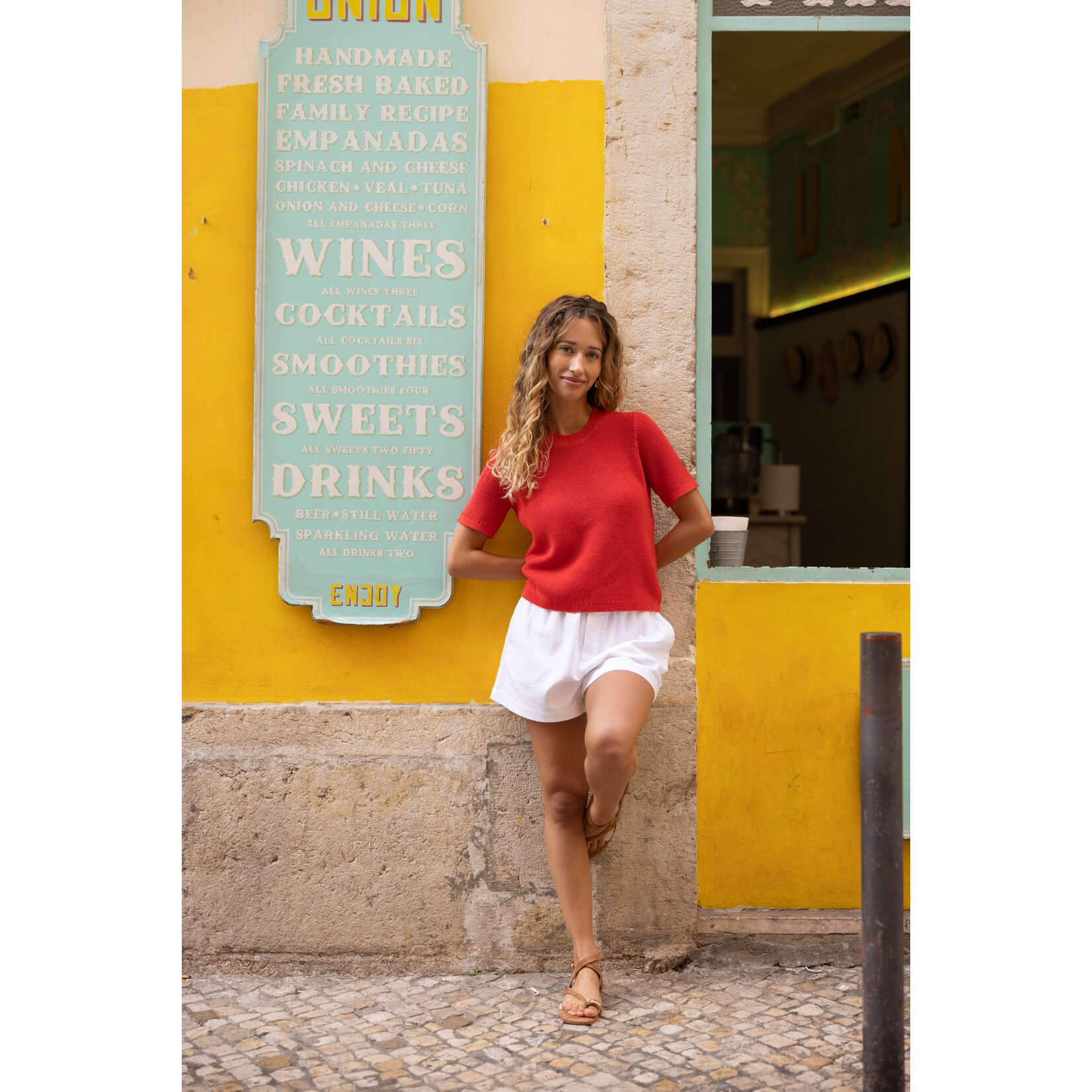 Gentle Fawn Faye Knit Top LAST ONE XS