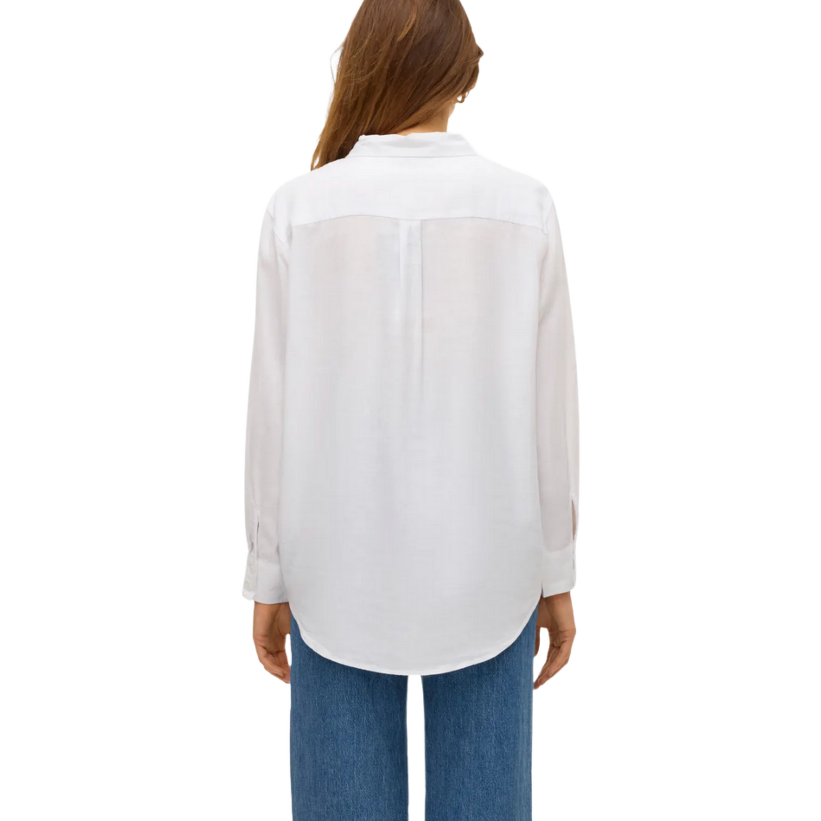 Vero Moda Luca Linen Button Up Shirt - SMALL