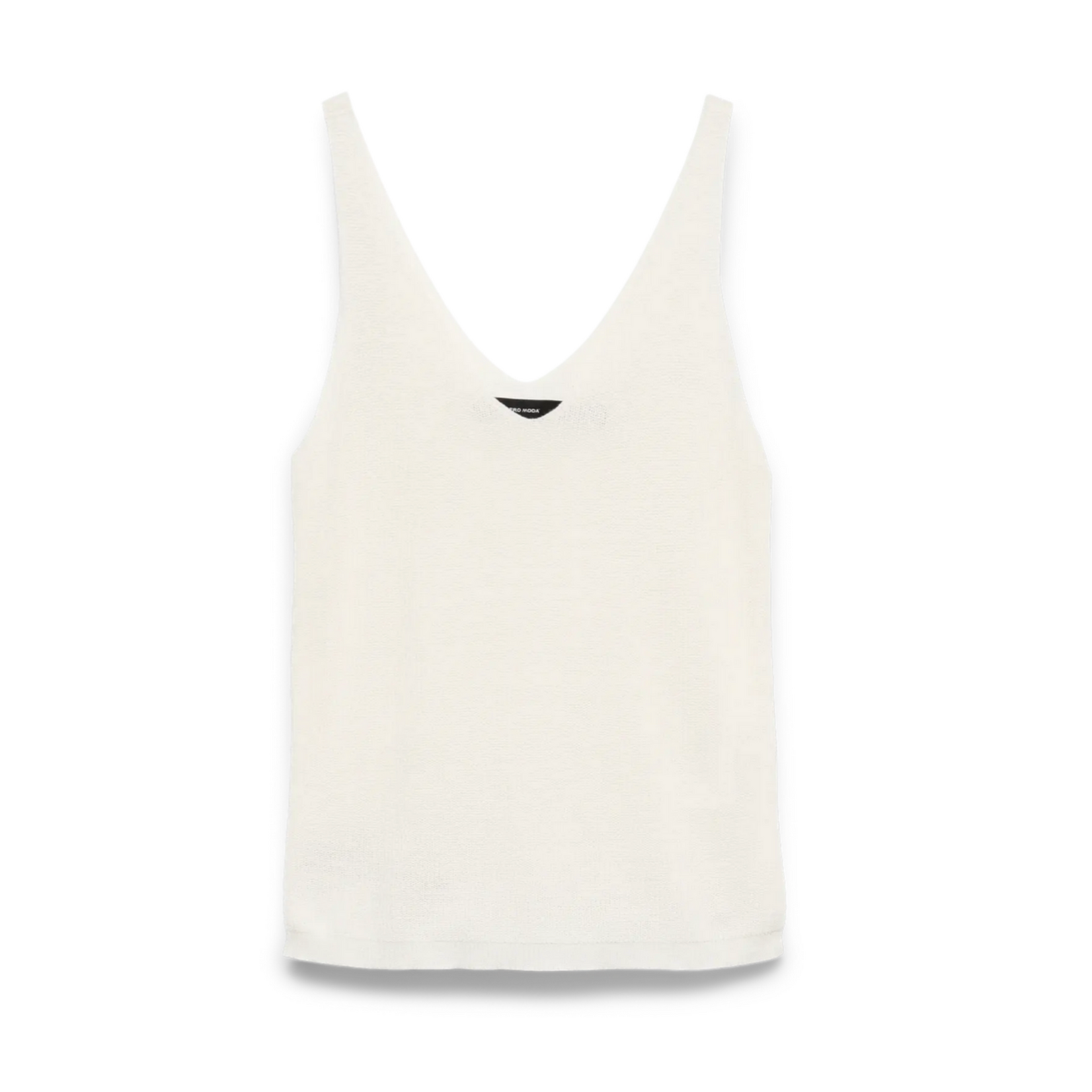 Vero Moda Sol Knit Tank - Snow White