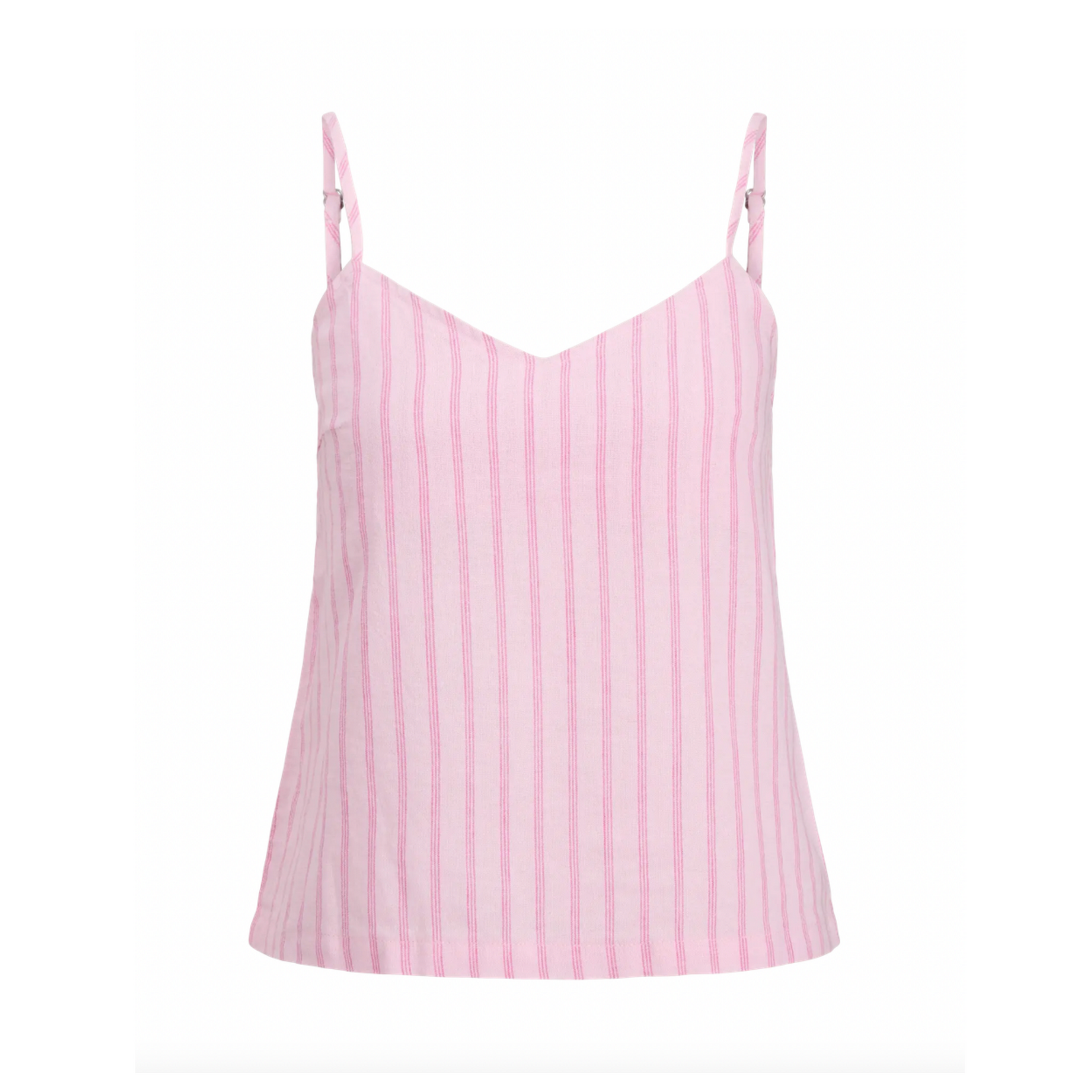 JJXX Blossom Linen Striped Tank