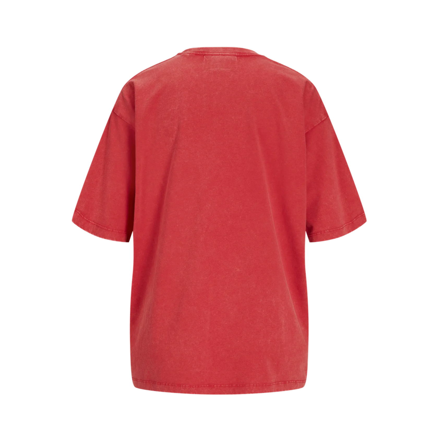 JJXX Andrea Loose Fit Tee - Washed Red