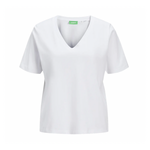 JJXX Anya V-neck Tee - White