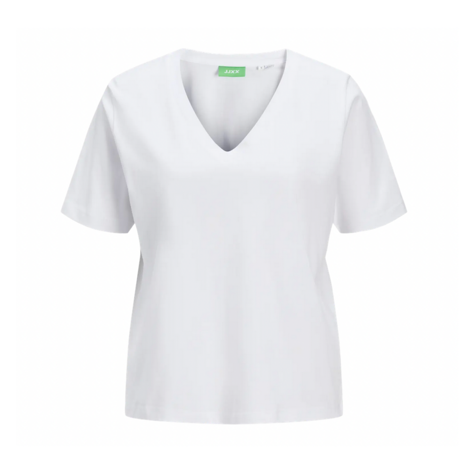 JJXX Anya V-neck Tee - White