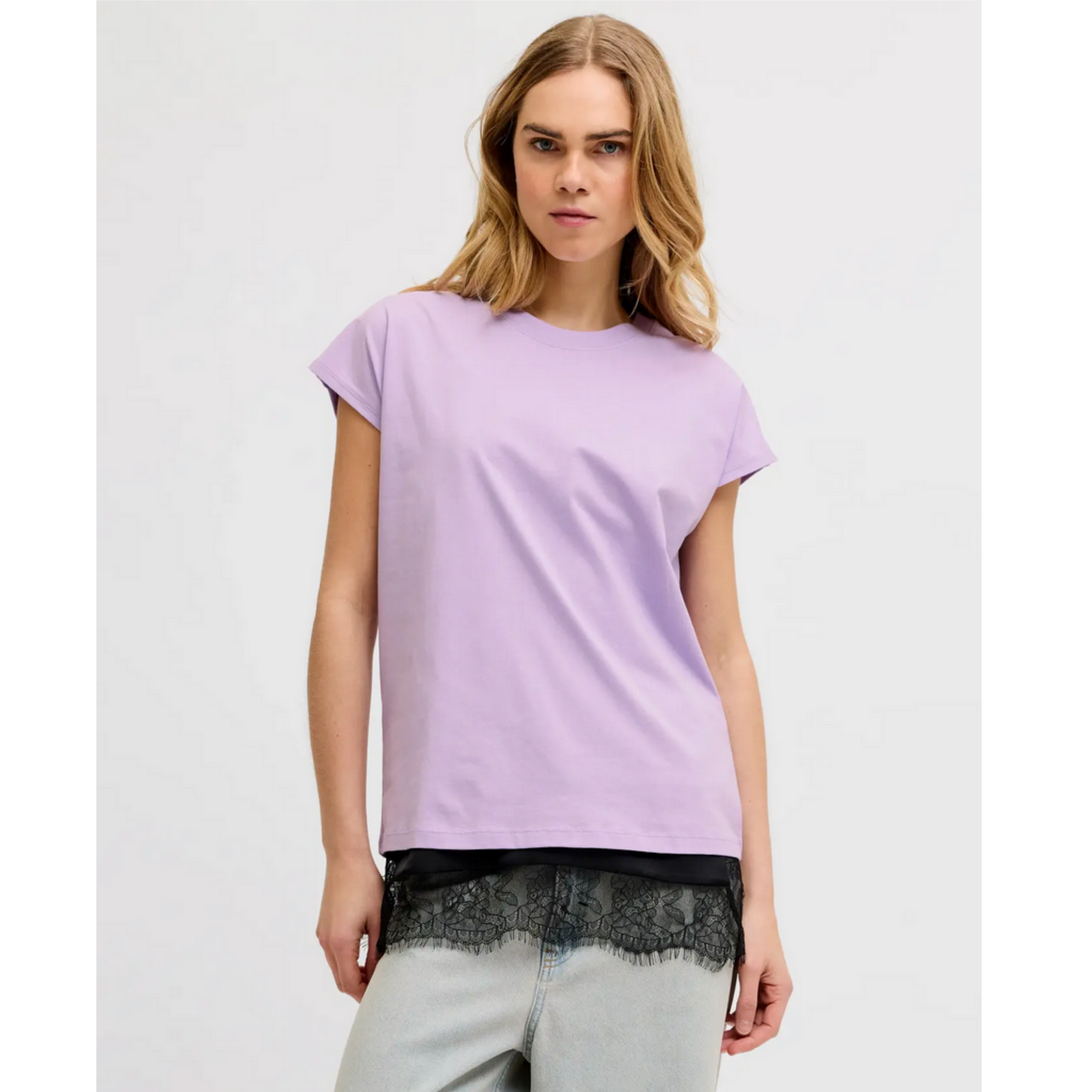 JJXX Astrid Tee - Lavender