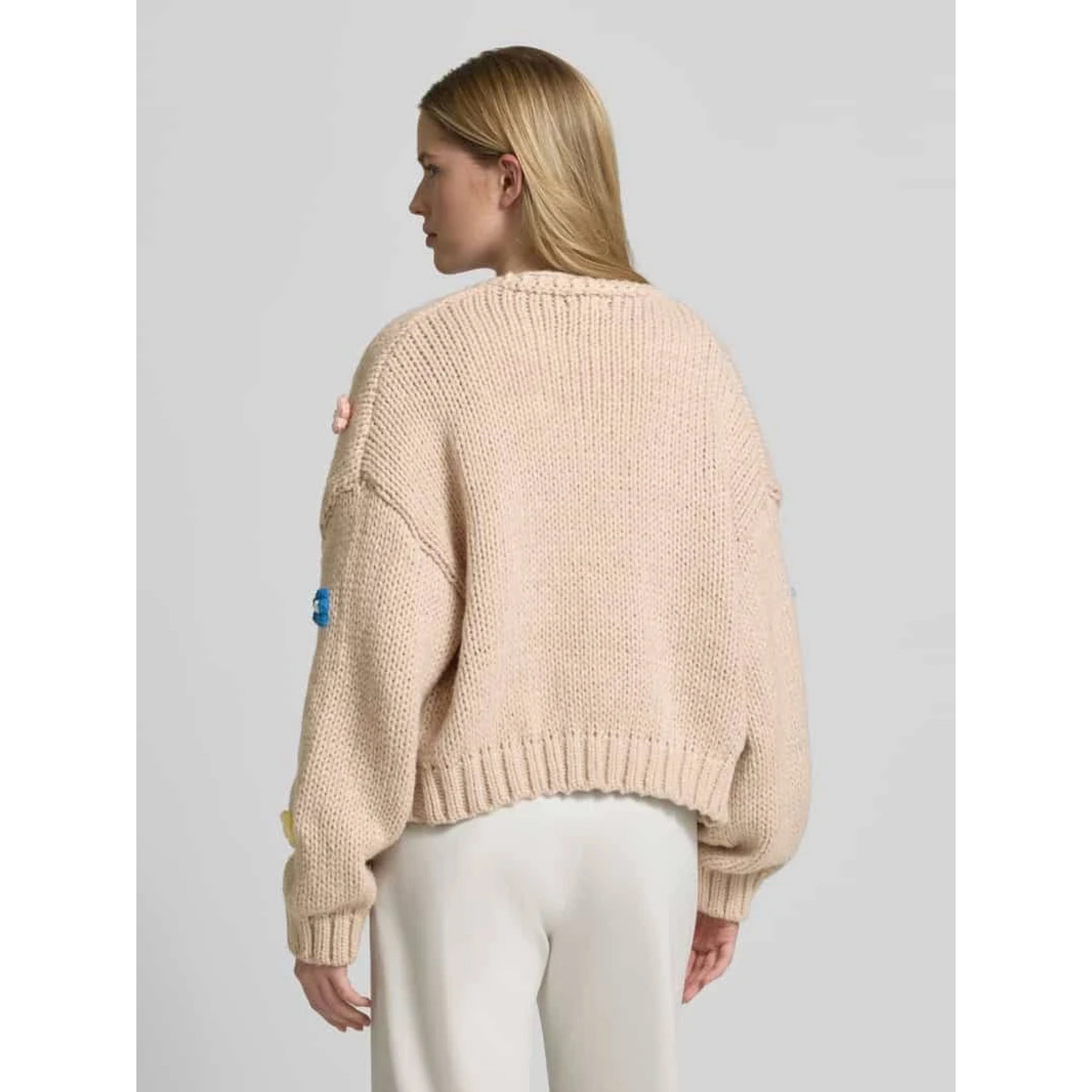 Apricot Wildflower Garden Cardi