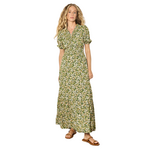 Apricot Cottage Garden Smock Dress