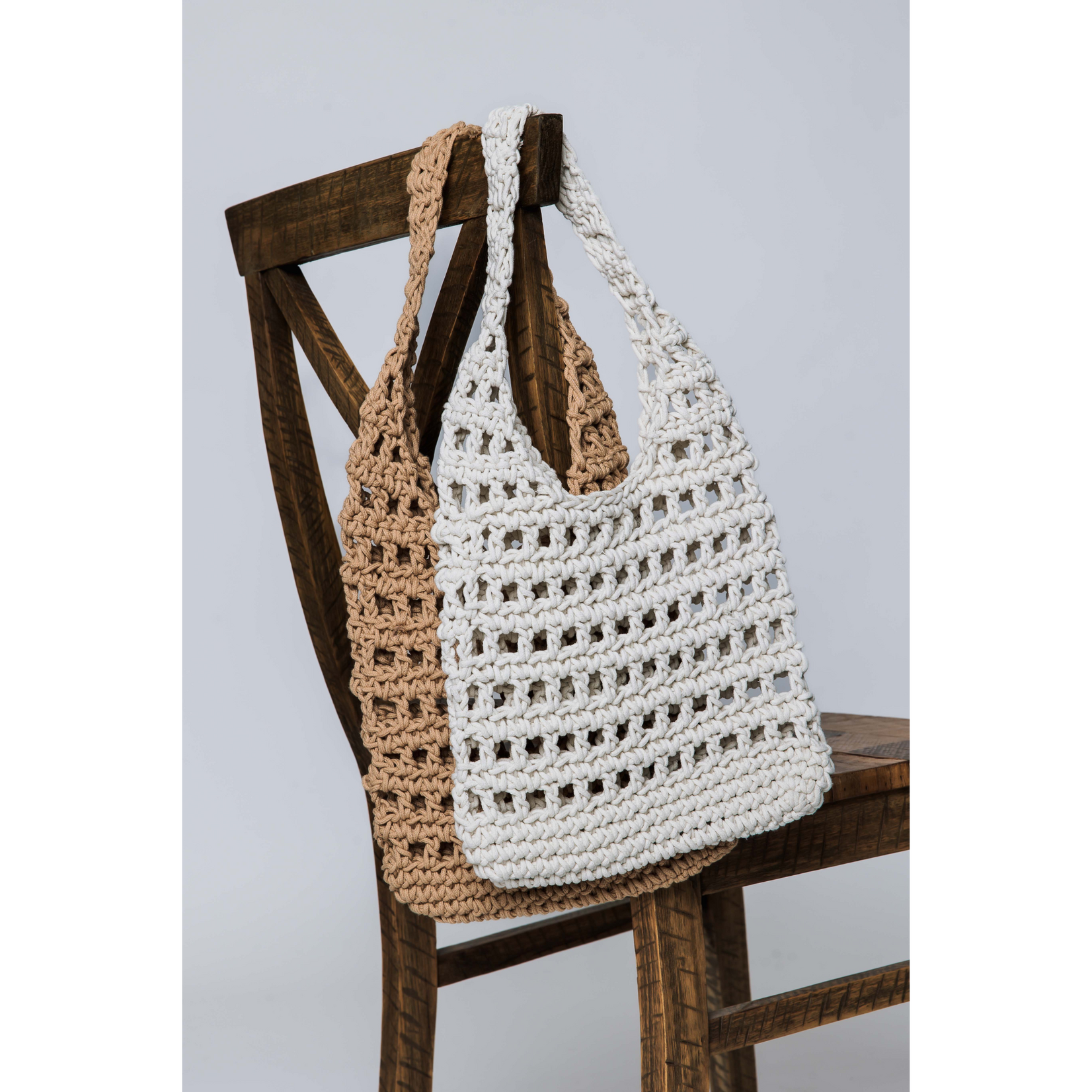 ORB Sammy Crochet Bag - Jute