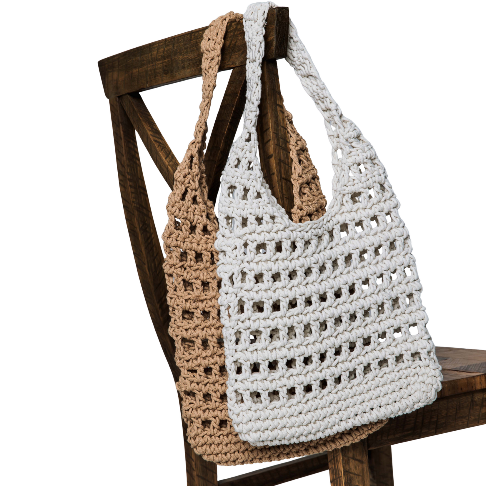 ORB Sammy Crochet Bag - Jute