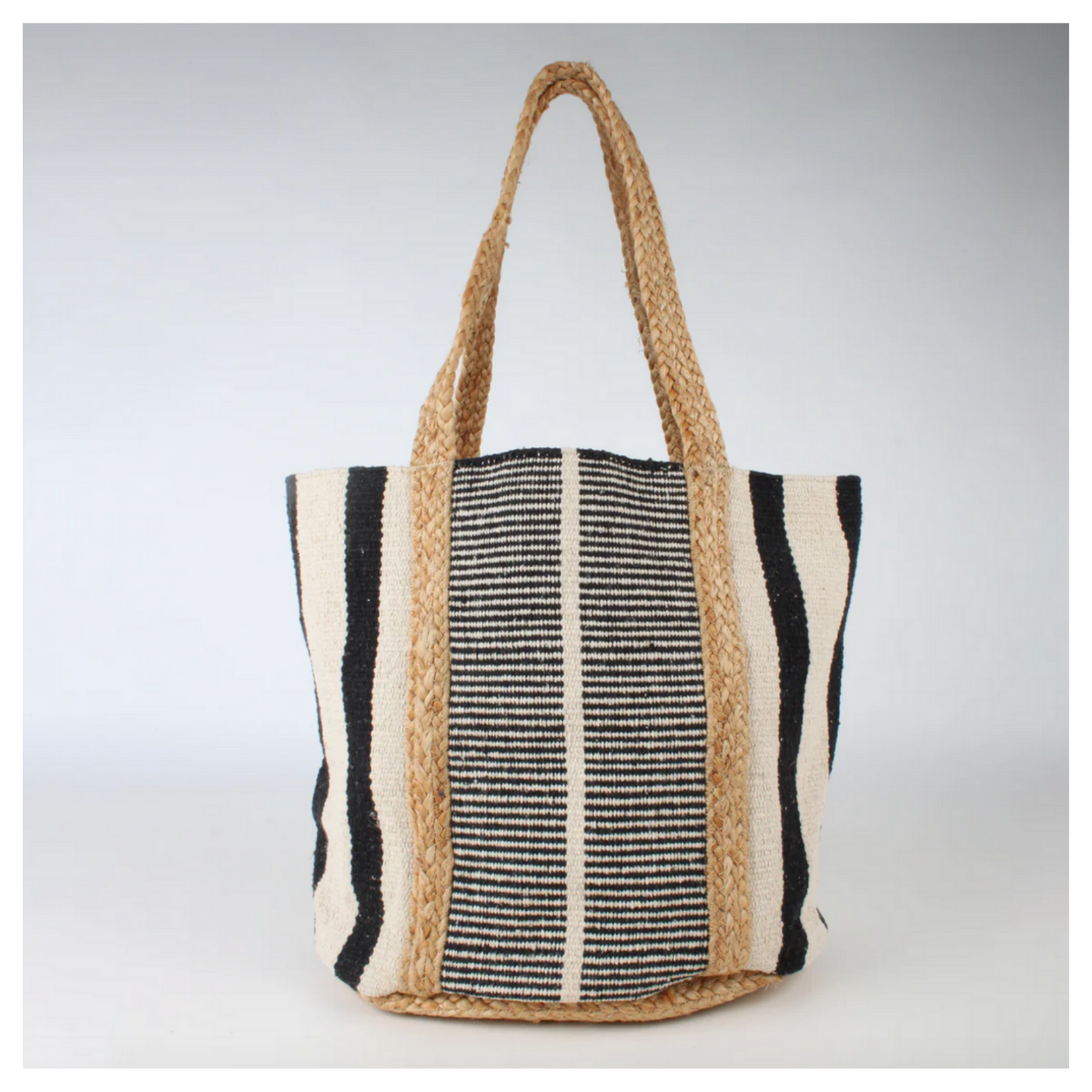 Co Lab Santorini Cotton Jute Tote