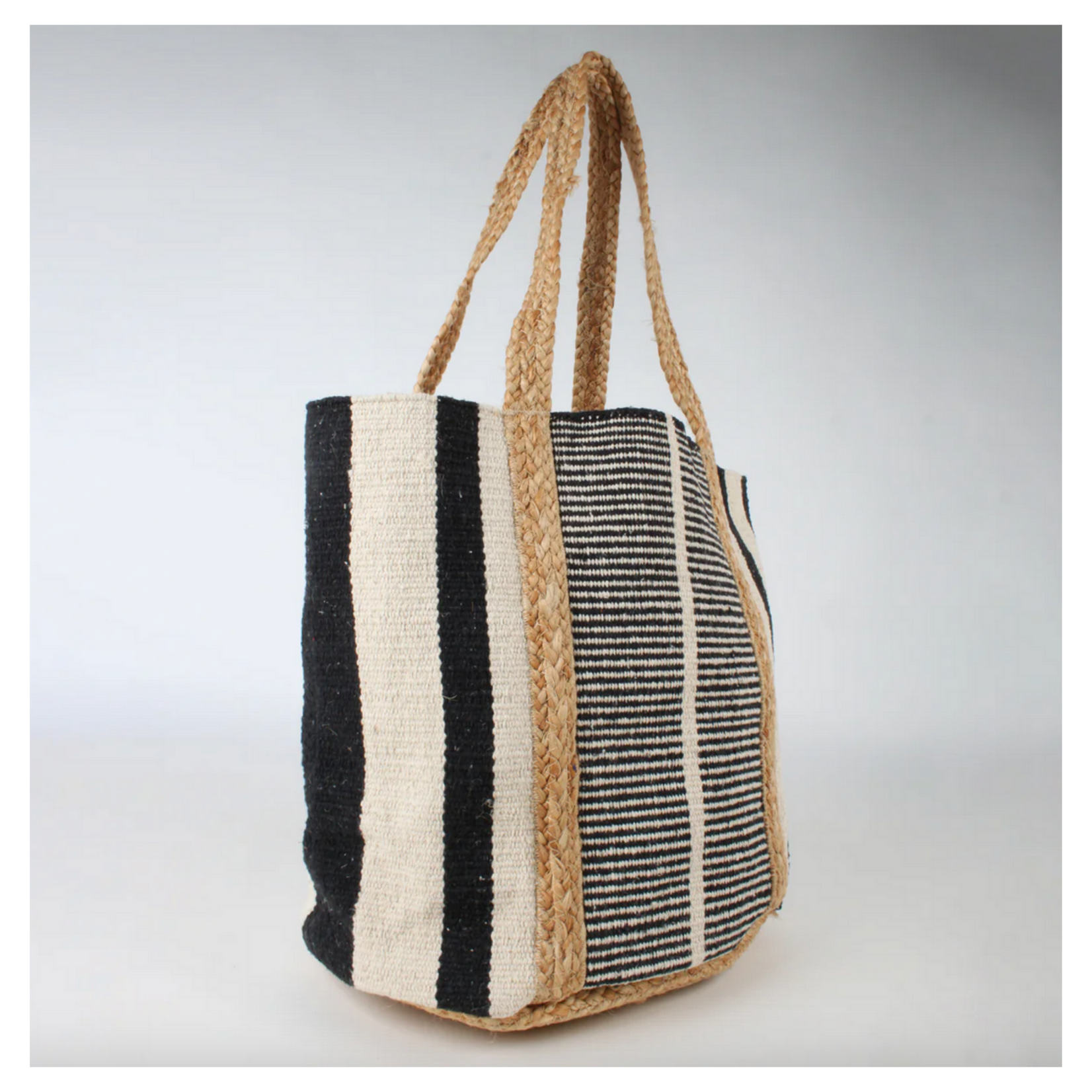 Co Lab Santorini Cotton Jute Tote