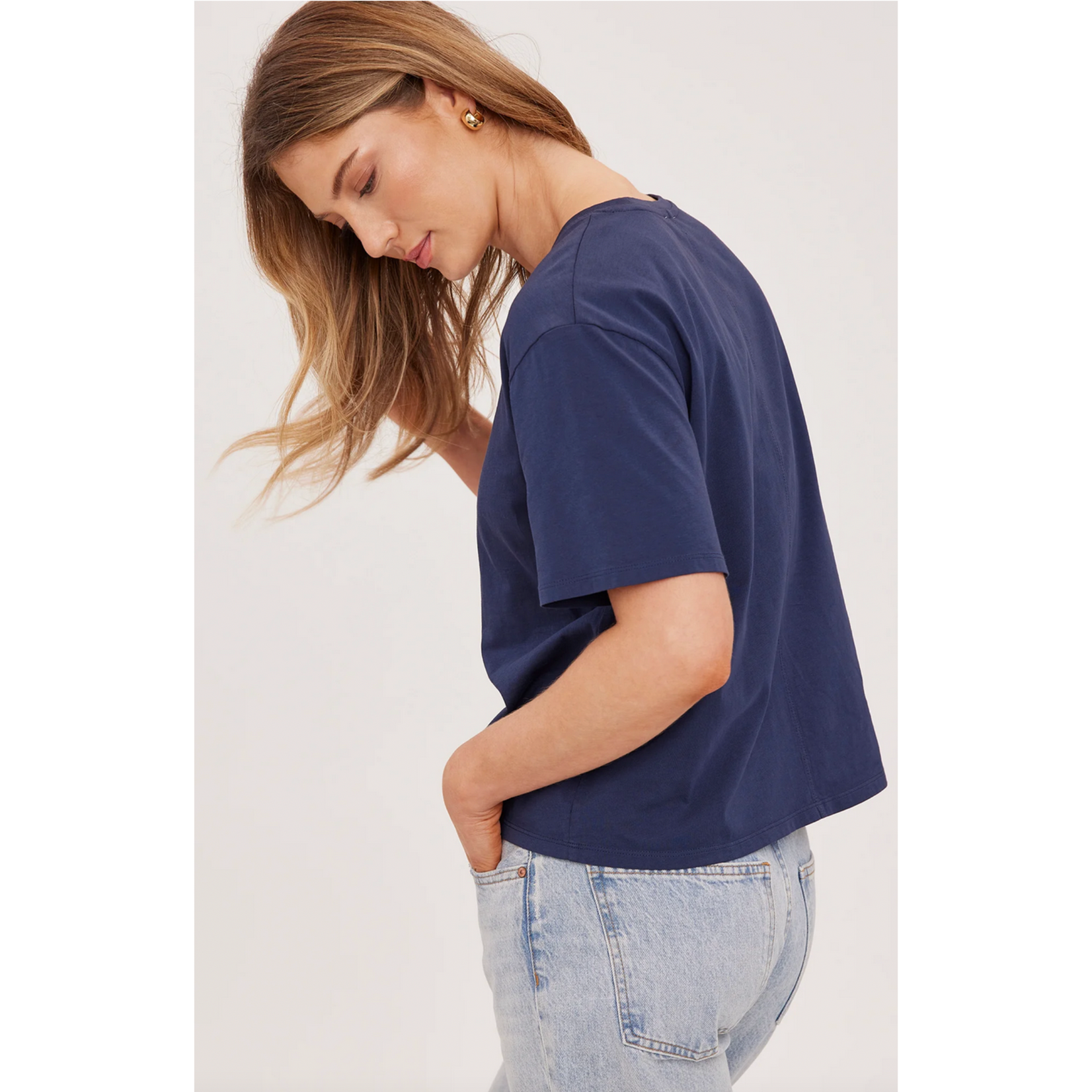 Gentle Fawn Brigitte Tee - Navy