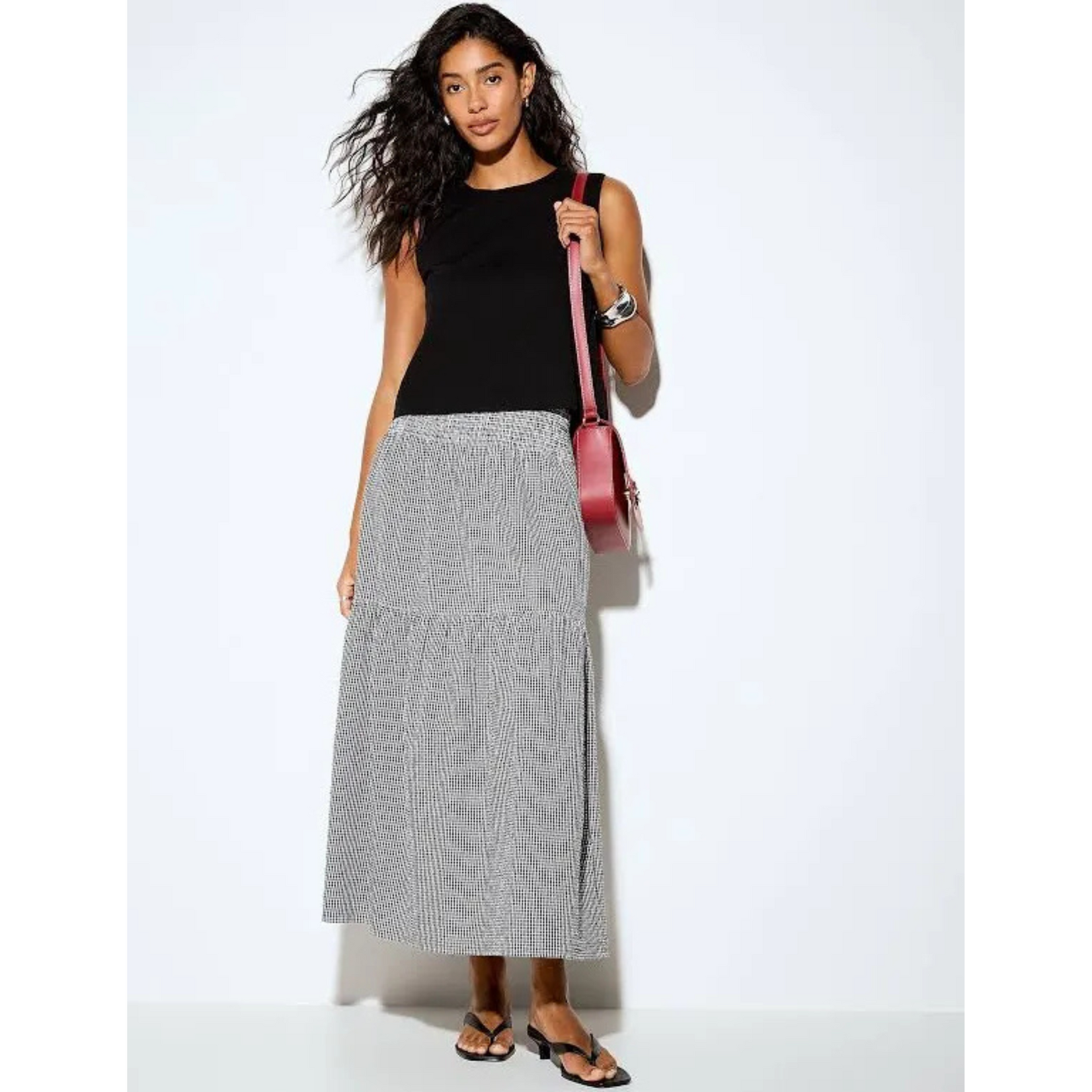 JJXX Ember Smocked Skirt