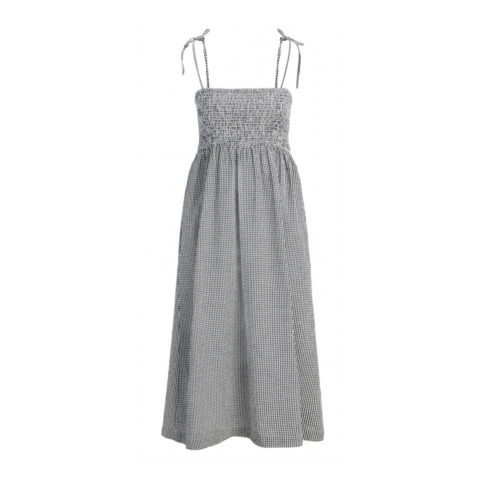 JJXX Livia Gingham Smocked Dress