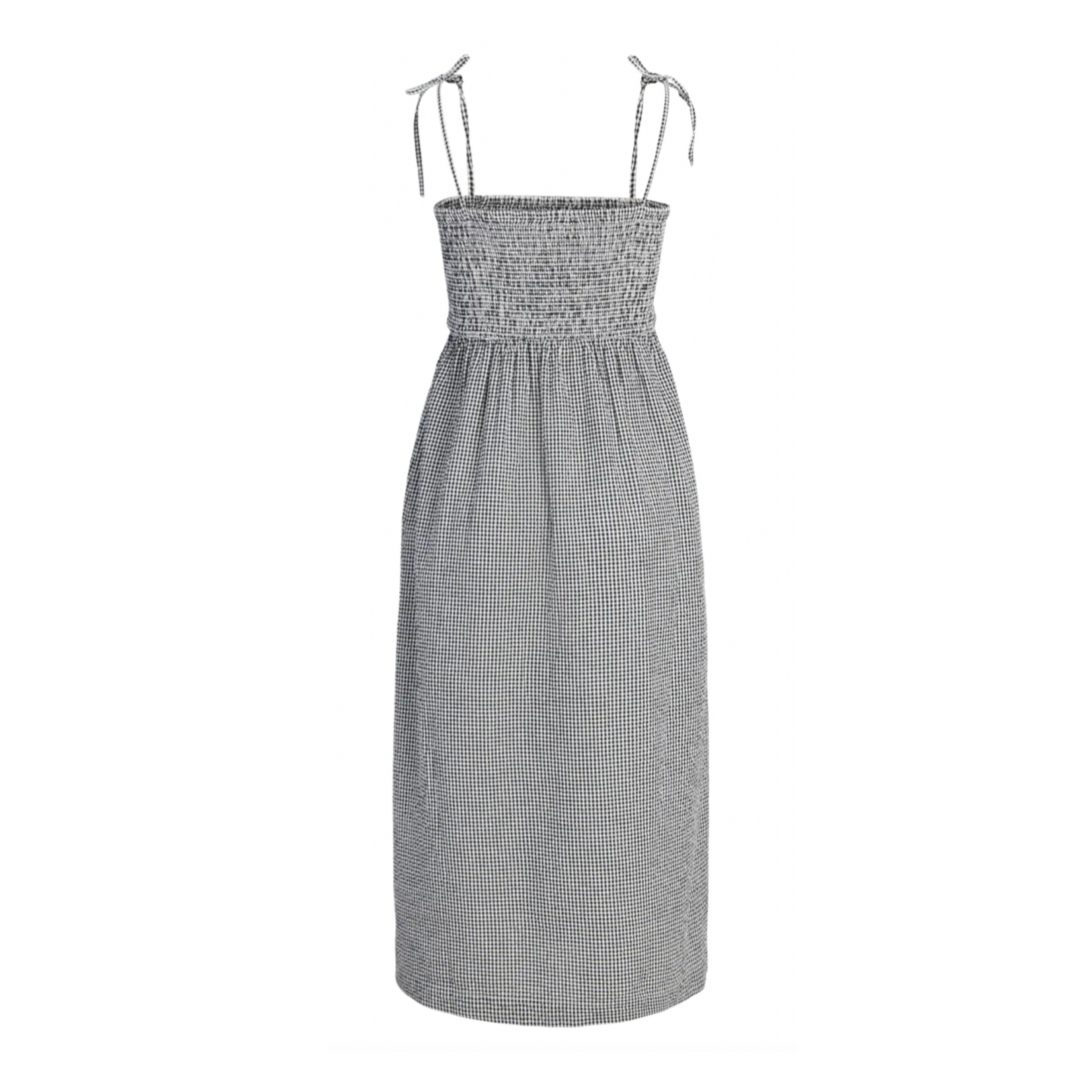 JJXX Livia Gingham Smocked Dress