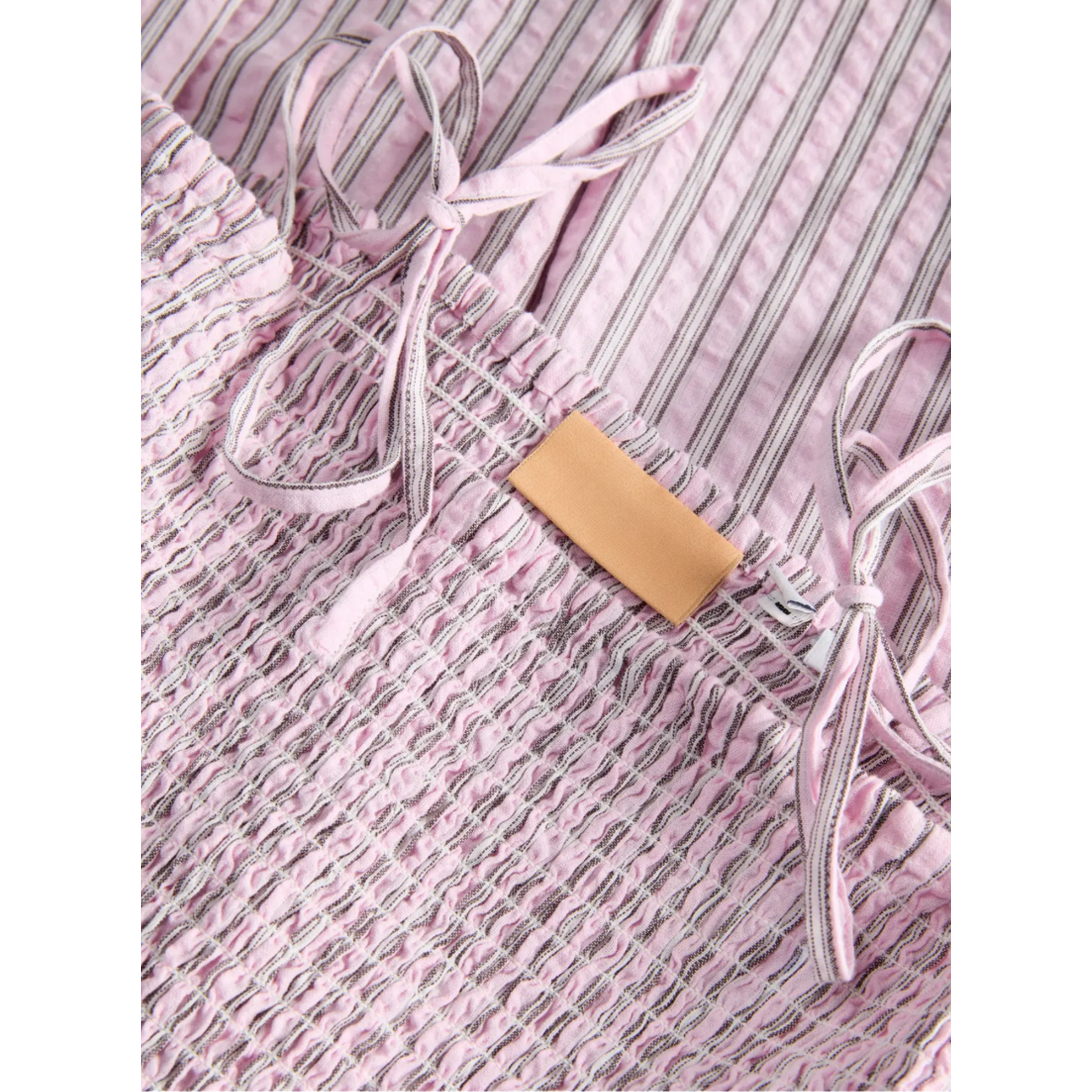 JJXX Peony Seersucker Smock Dress