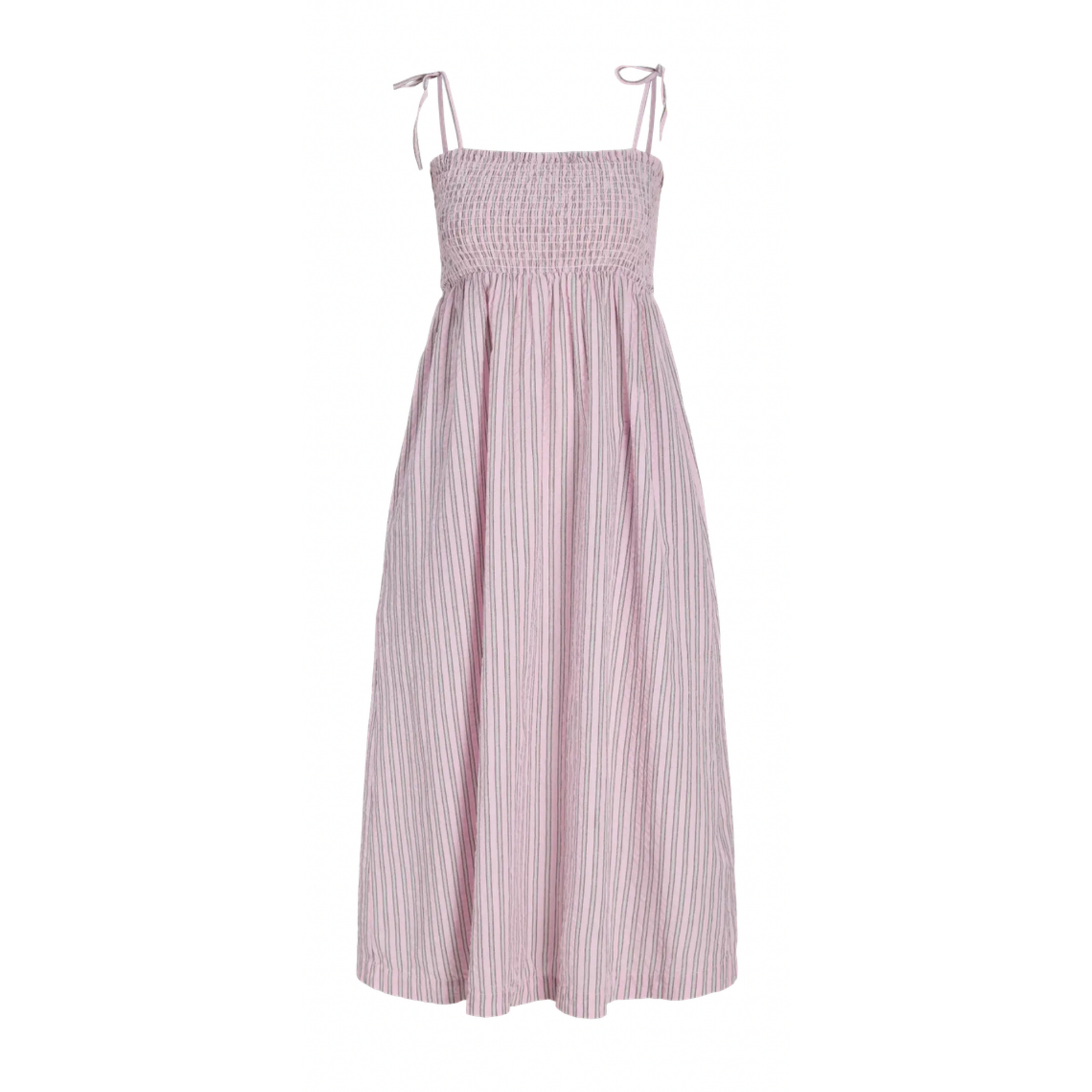 JJXX Peony Seersucker Smock Dress