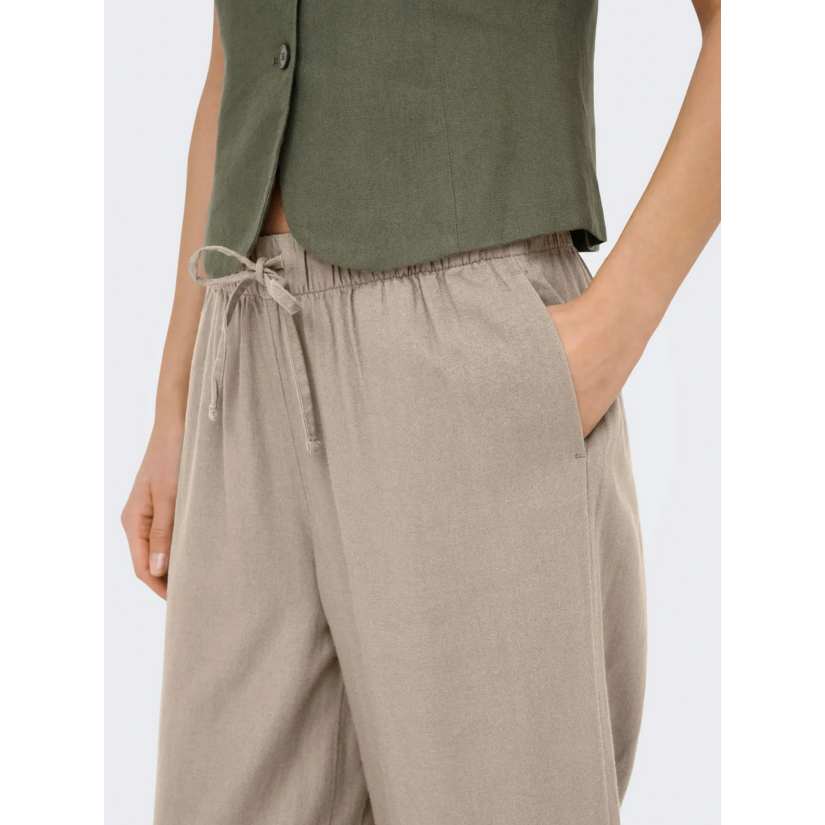 Only Millie Linen Blend Cullotte
