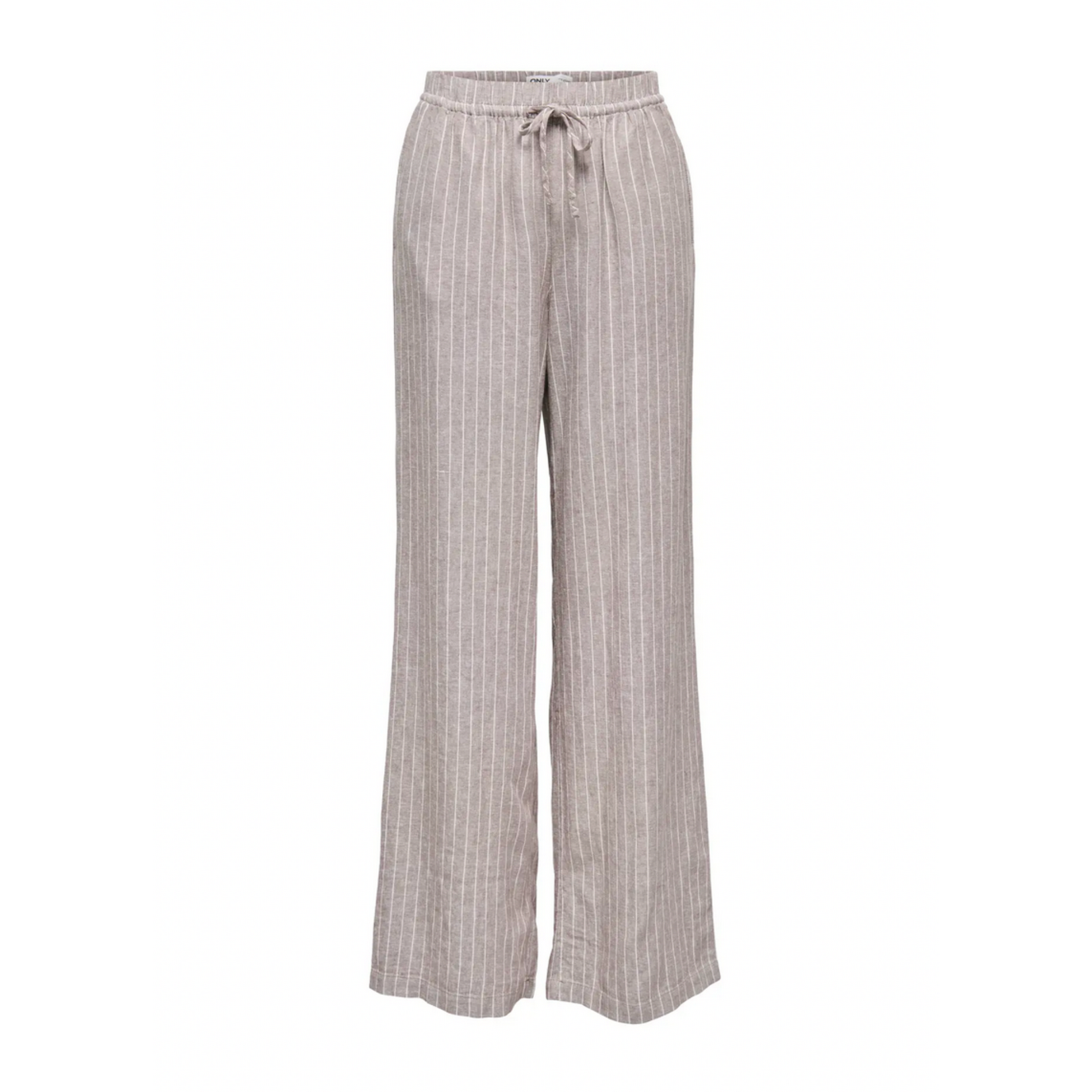 Only Juno Striped Linen Blend Pant