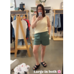 Vero Moda Isla Drawstring Shorts  - Laurel
