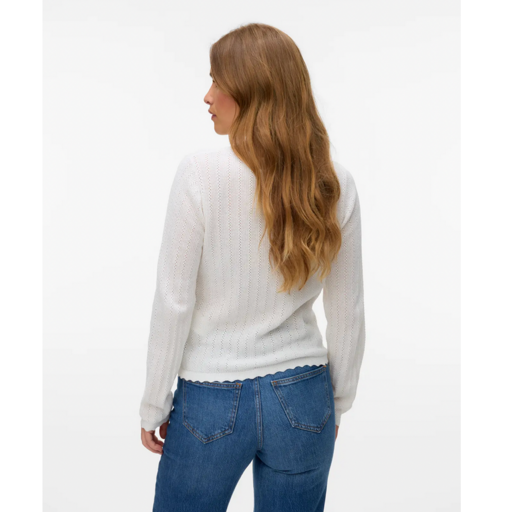 Vero Moda Camellia Pointelle Cardigan
