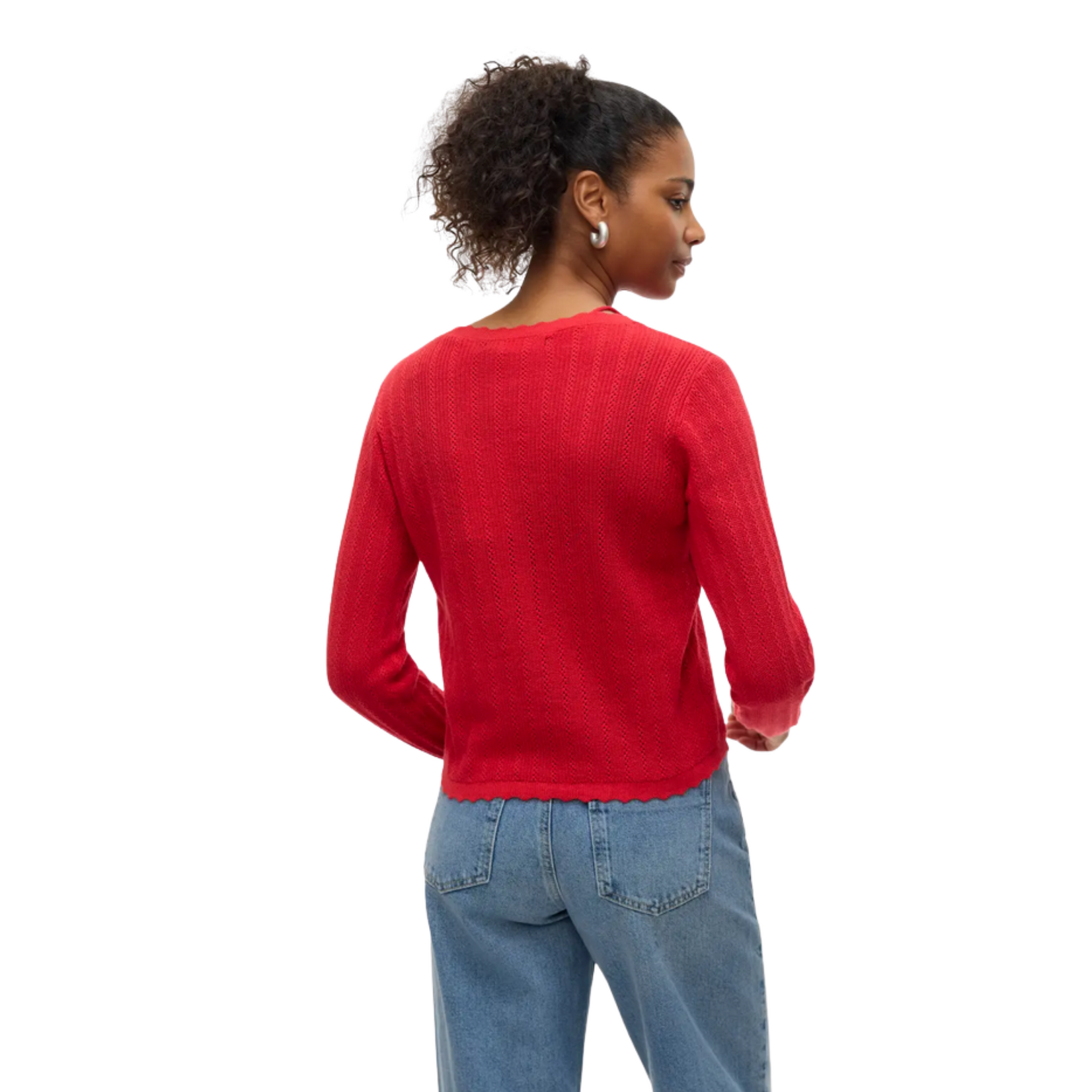 Vero Moda Poppy Pointelle Cardigan