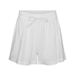 Vero Moda Cali Linen Shorts - Snow White