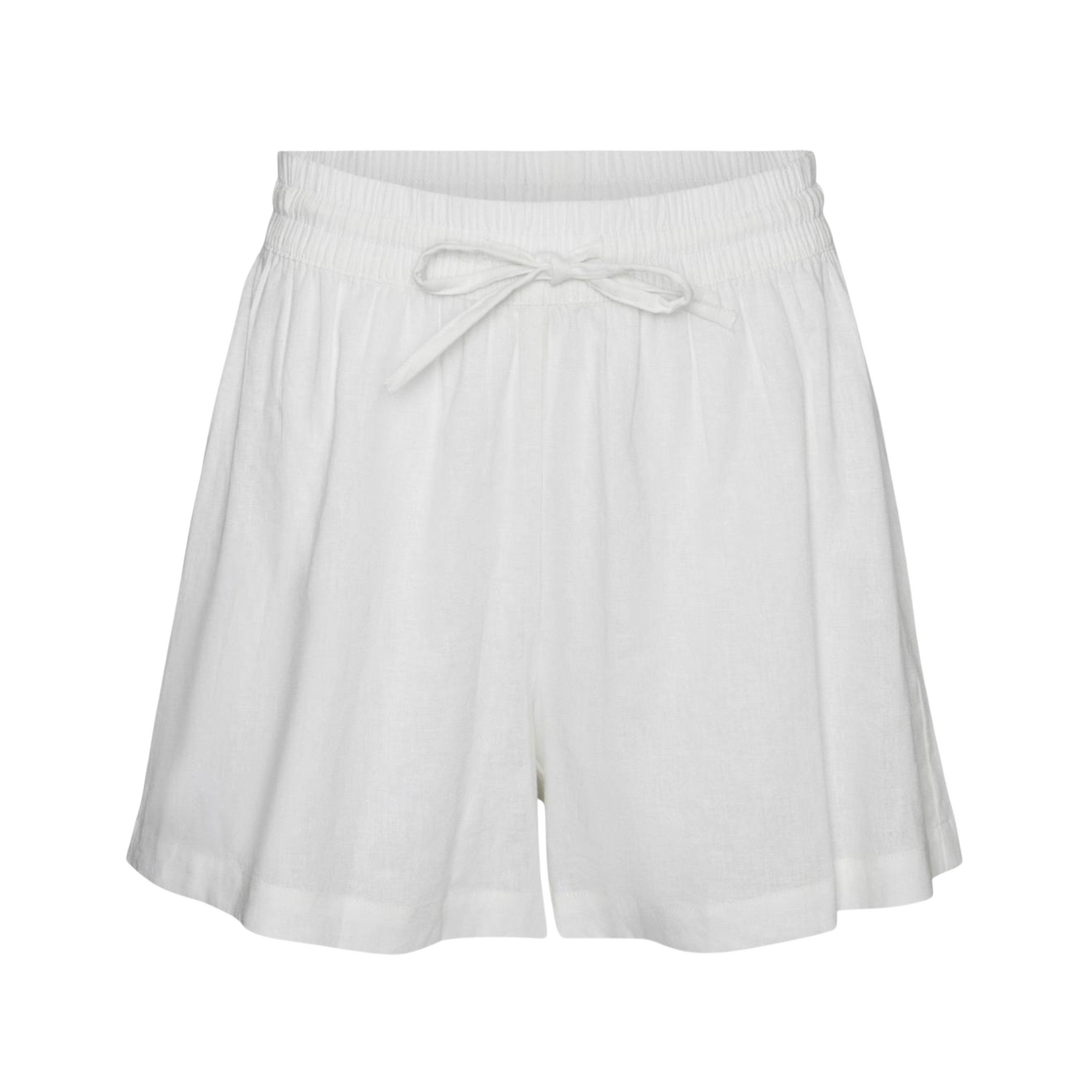 Vero Moda Cali Linen Shorts - Snow White