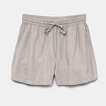 Vero Moda Cali Linen Shorts - Moon Rock