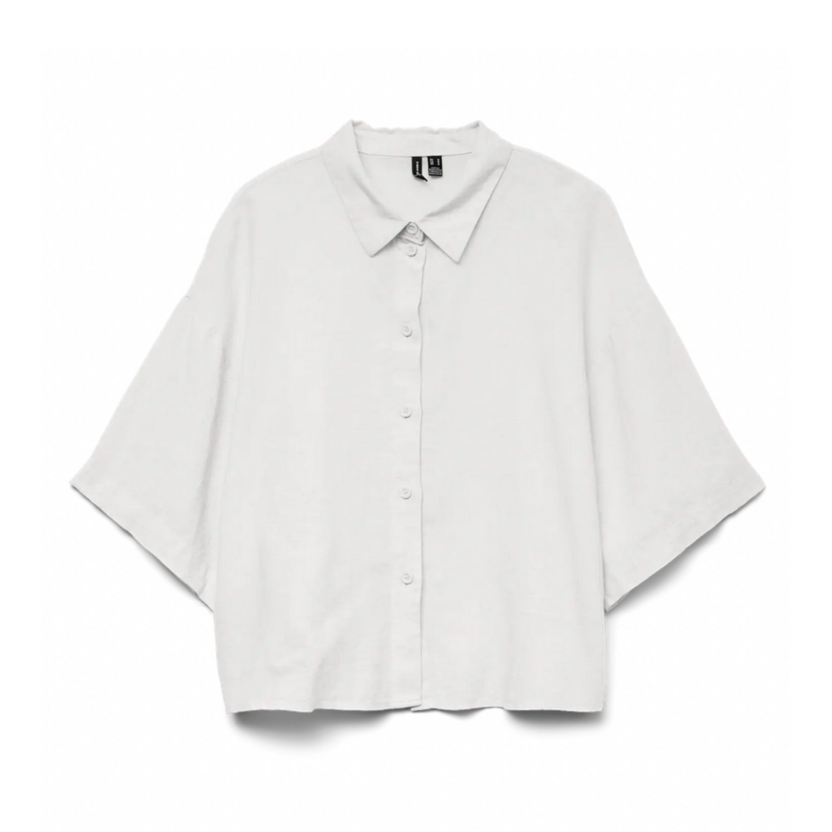 Vero Moda Cali Linen Shorts - Snow White