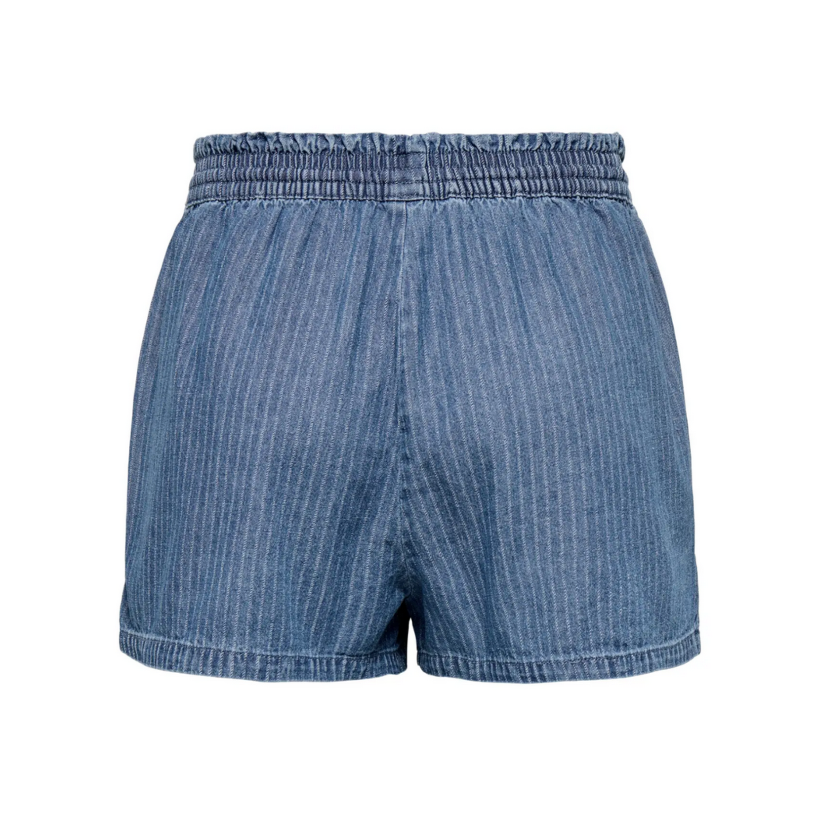 Only Kitt Striped Denim Shorts