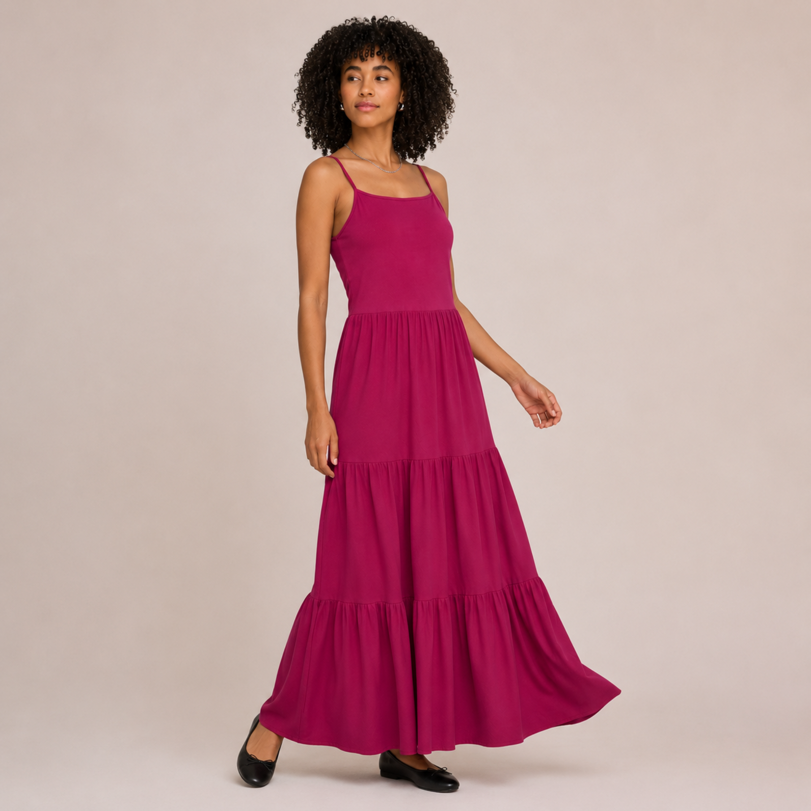 Only Calista Maxi Dress - Sangria