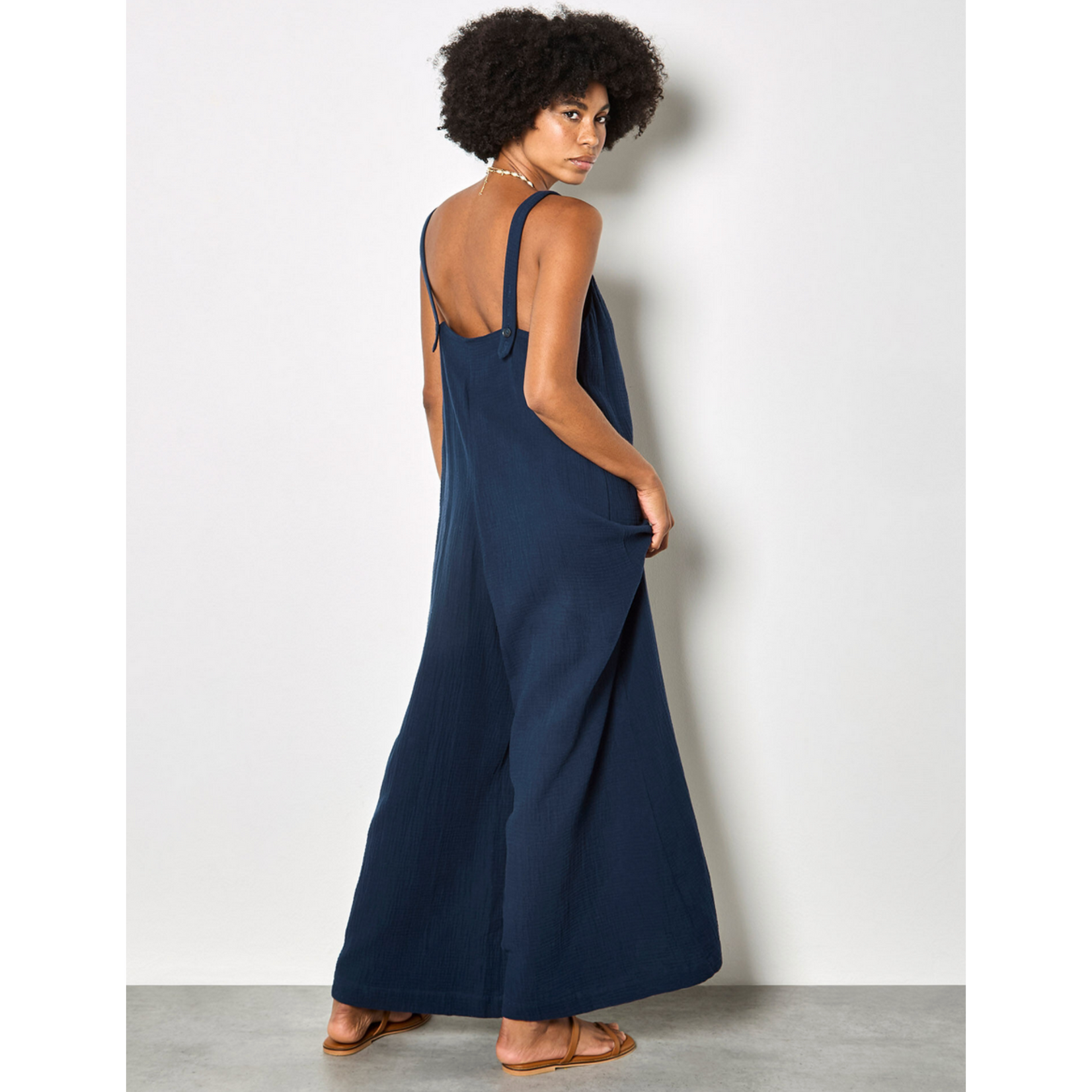 Apricot Genevieve Jumpsuit