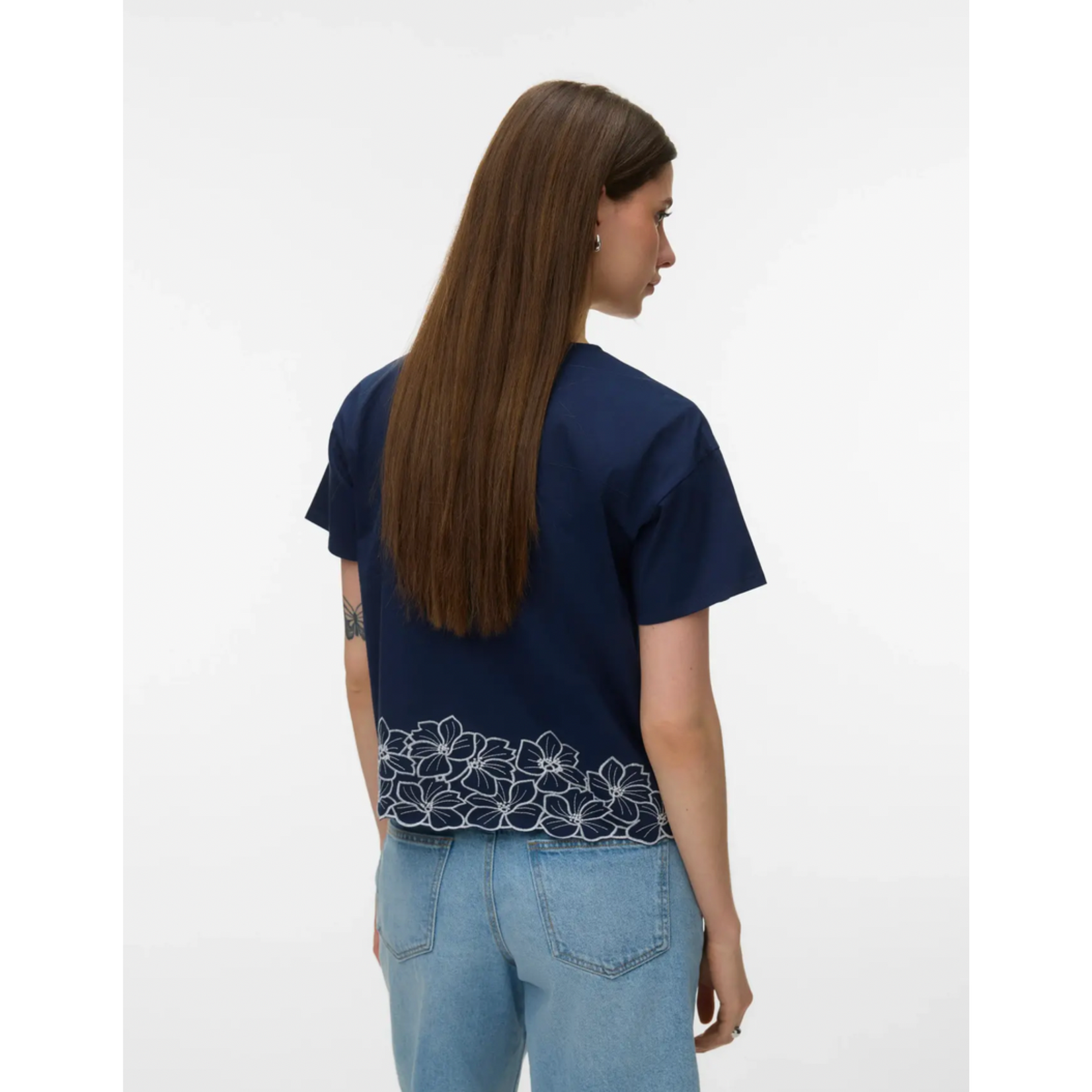 Vero Moda Nyla Floral Emroidered Top