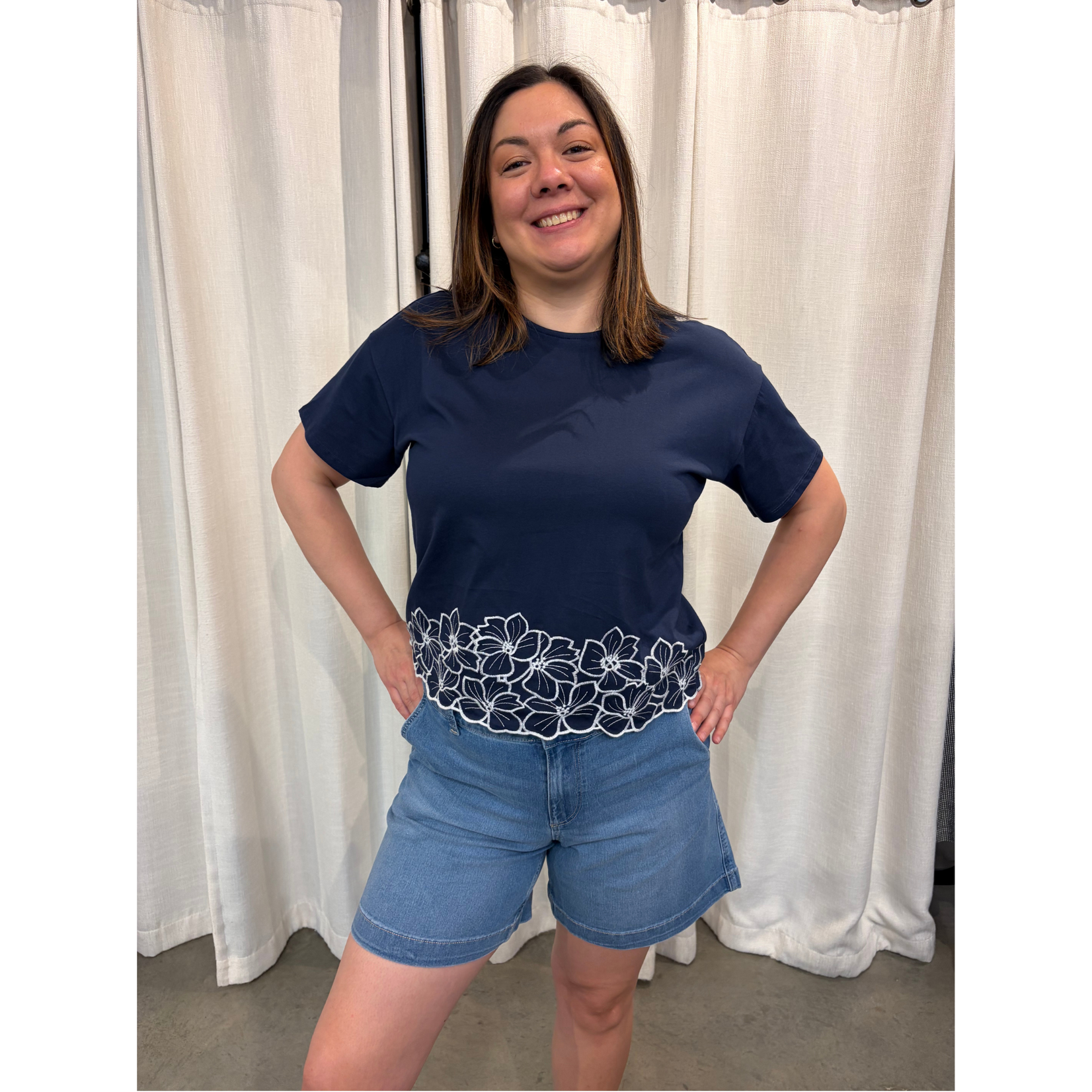 Vero Moda Nyla Floral Emroidered Top