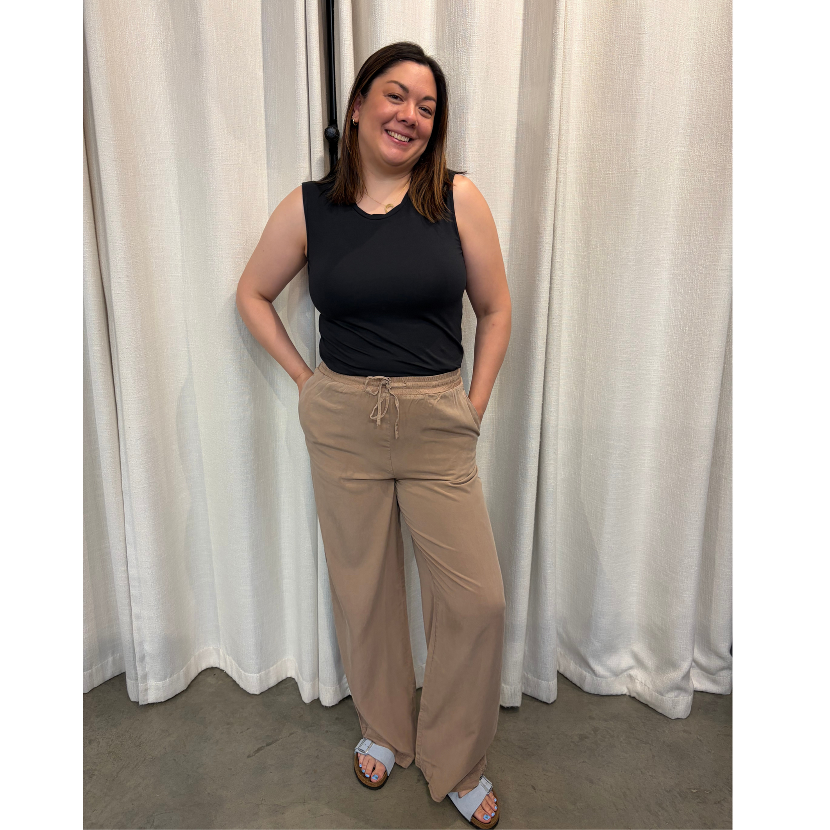 Vero Moda Bethany Tencel Pant 32" Inseam