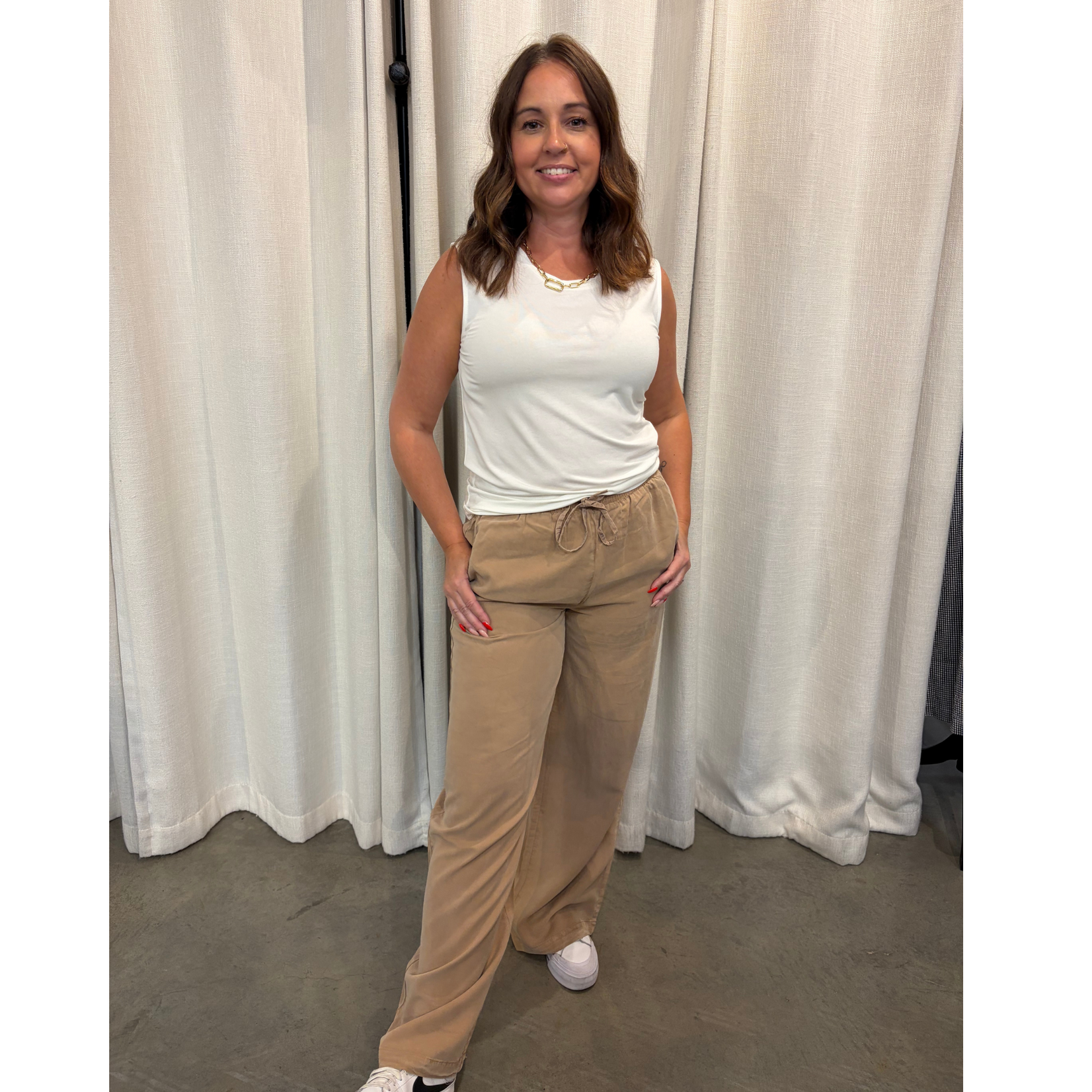 Vero Moda Bethany Tencel Pant 32" Inseam