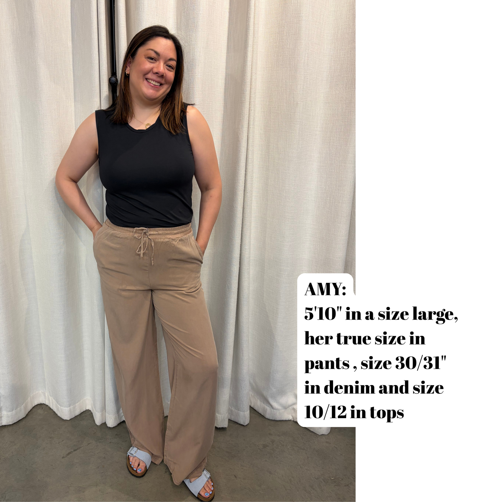 Vero Moda Bethany Tencel Pant 34" Inseam