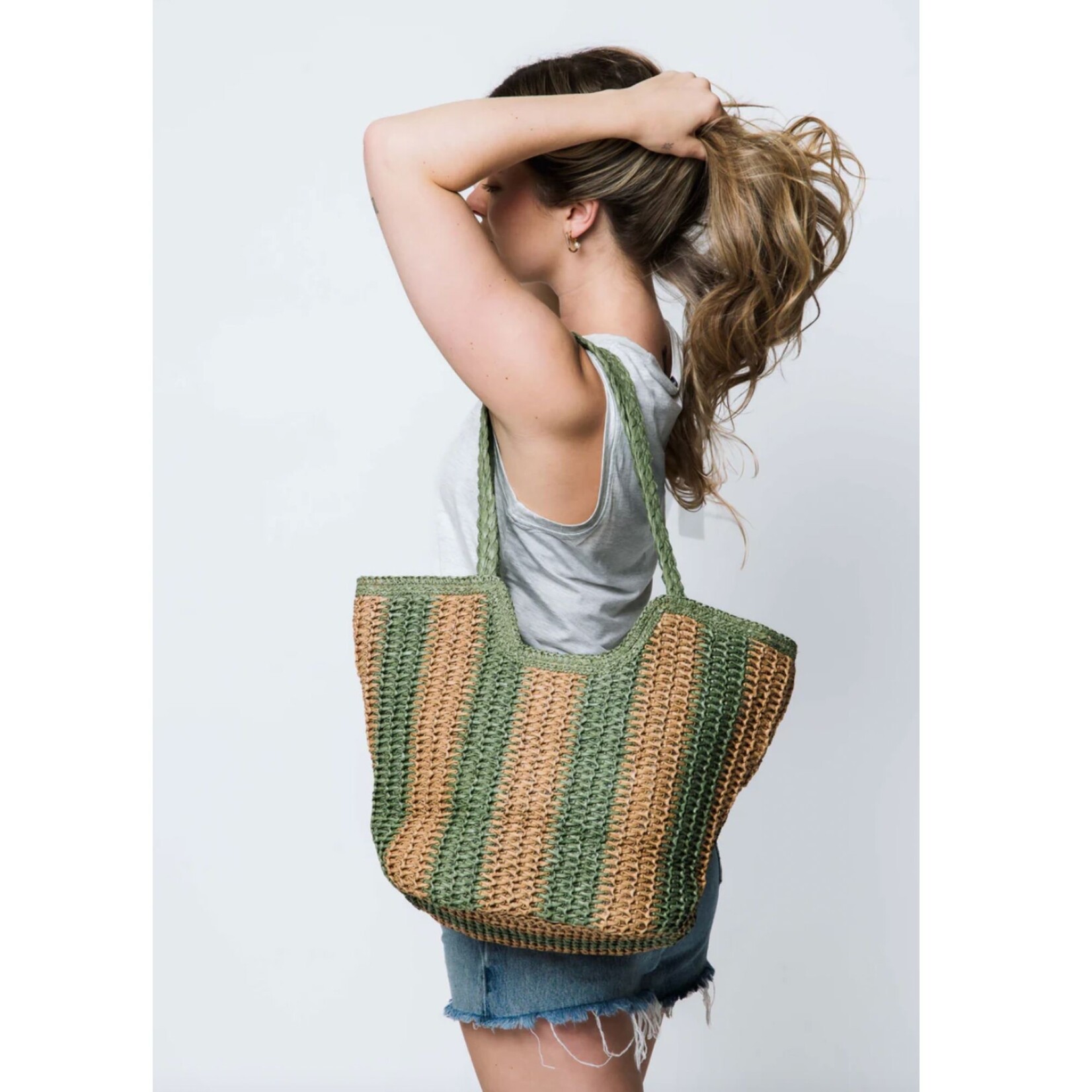 ORB Sunny Days Straw Tote