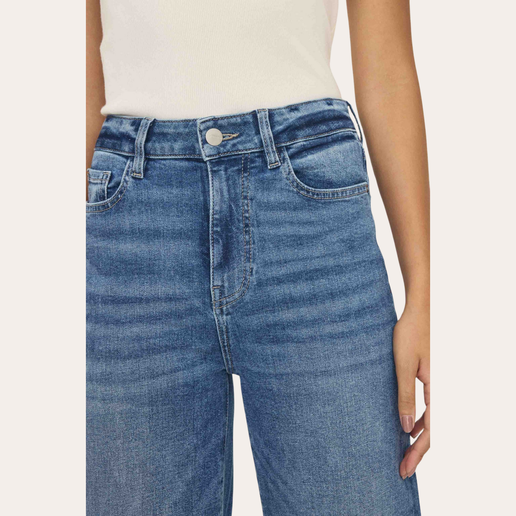 Warp & Weft ICN Cropped Wide Leg